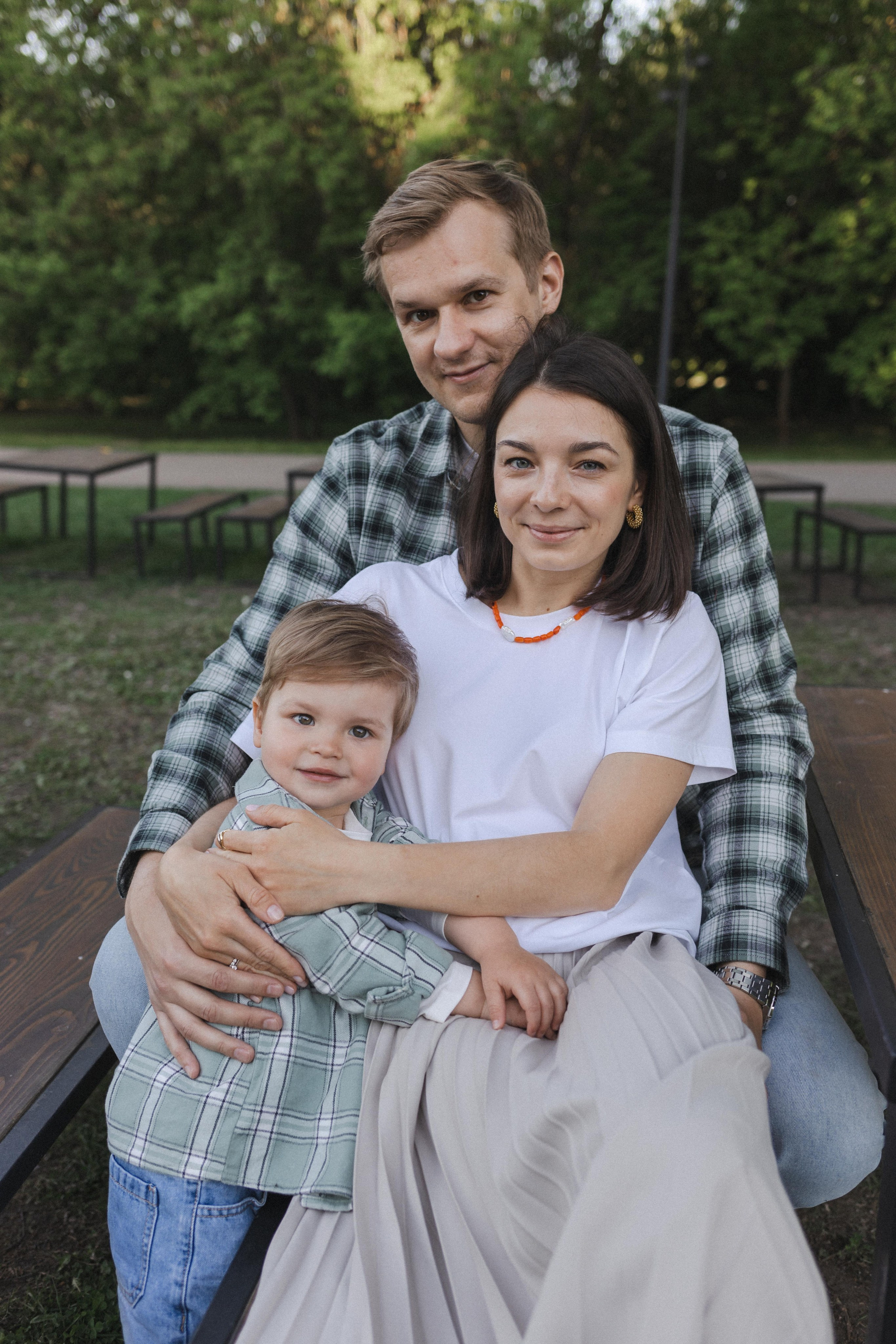 Максим, Даша и Мирон. Семейный фотограф в Москве