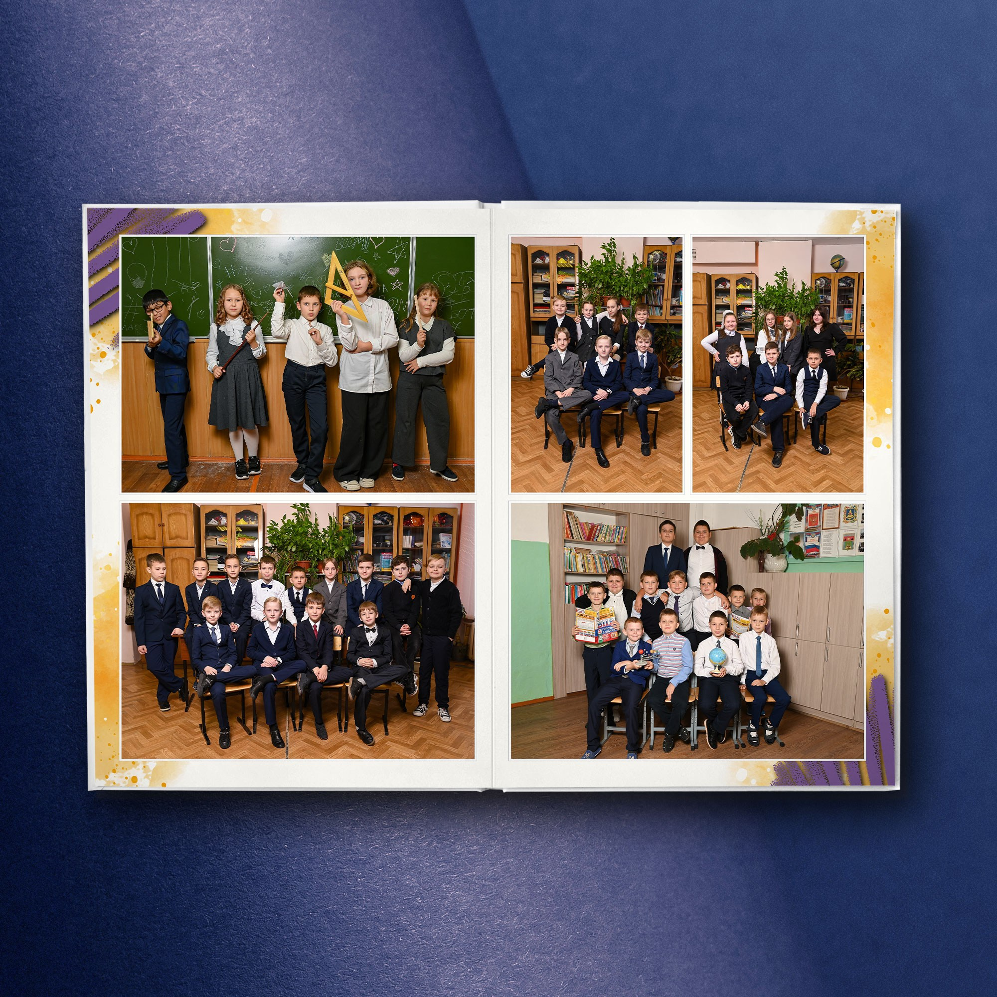 Отличный альбом для 4 класса. Выпускные альбомы Брянск. Фотостудия выпускных альбомов