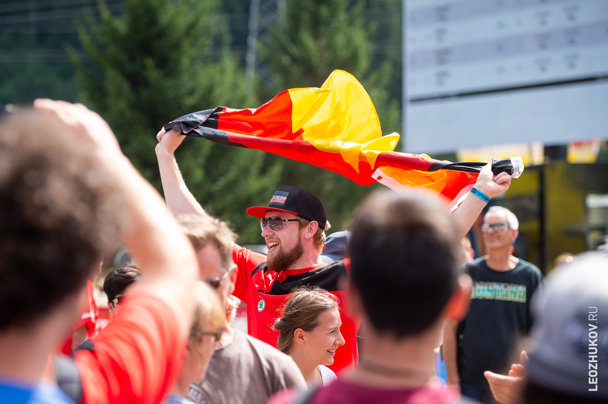UCI Trials World Championships 2016 — finals. Sports photographer Leonid Zhukov
