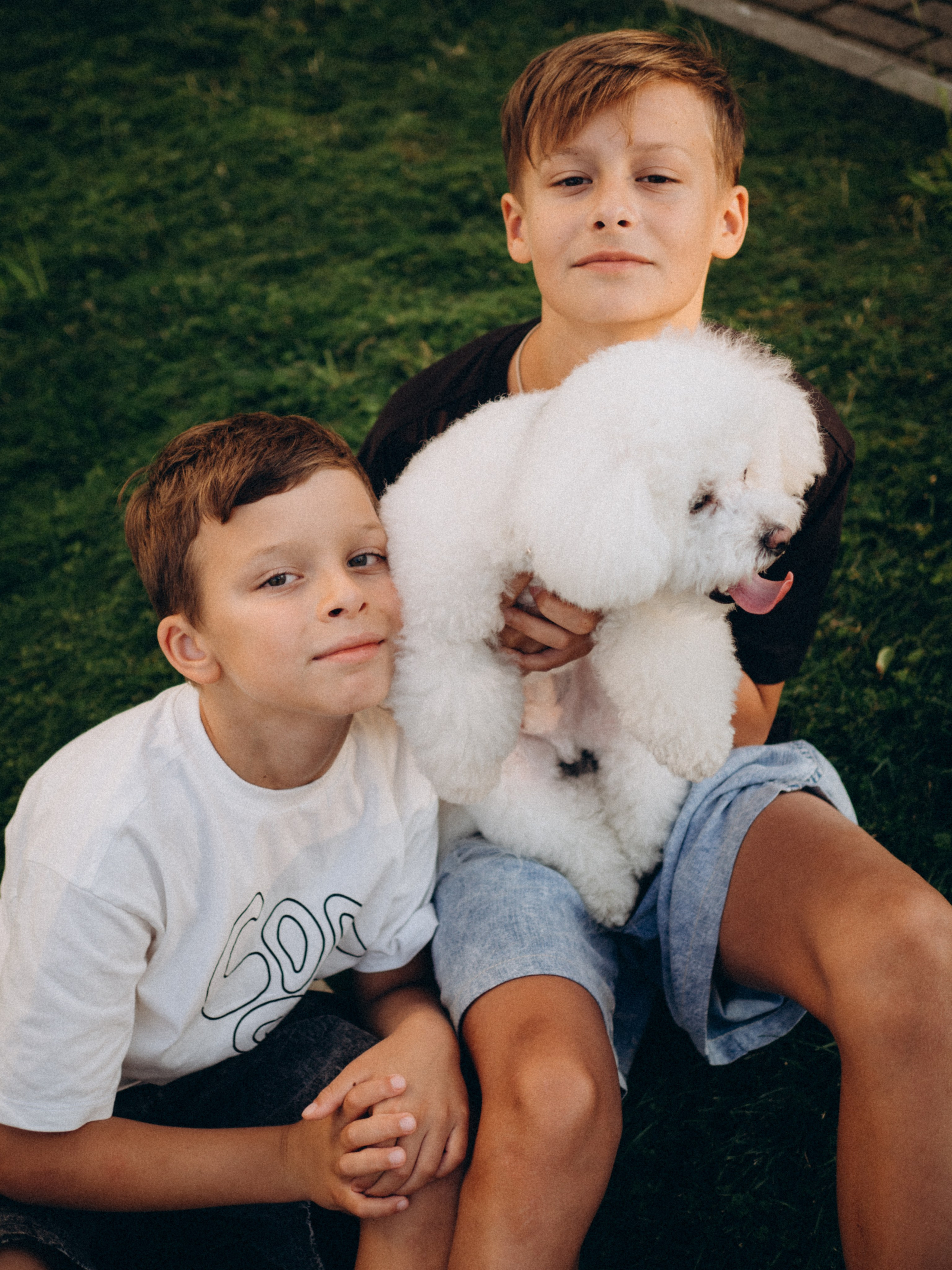 Семейная прогулочная фотосессия