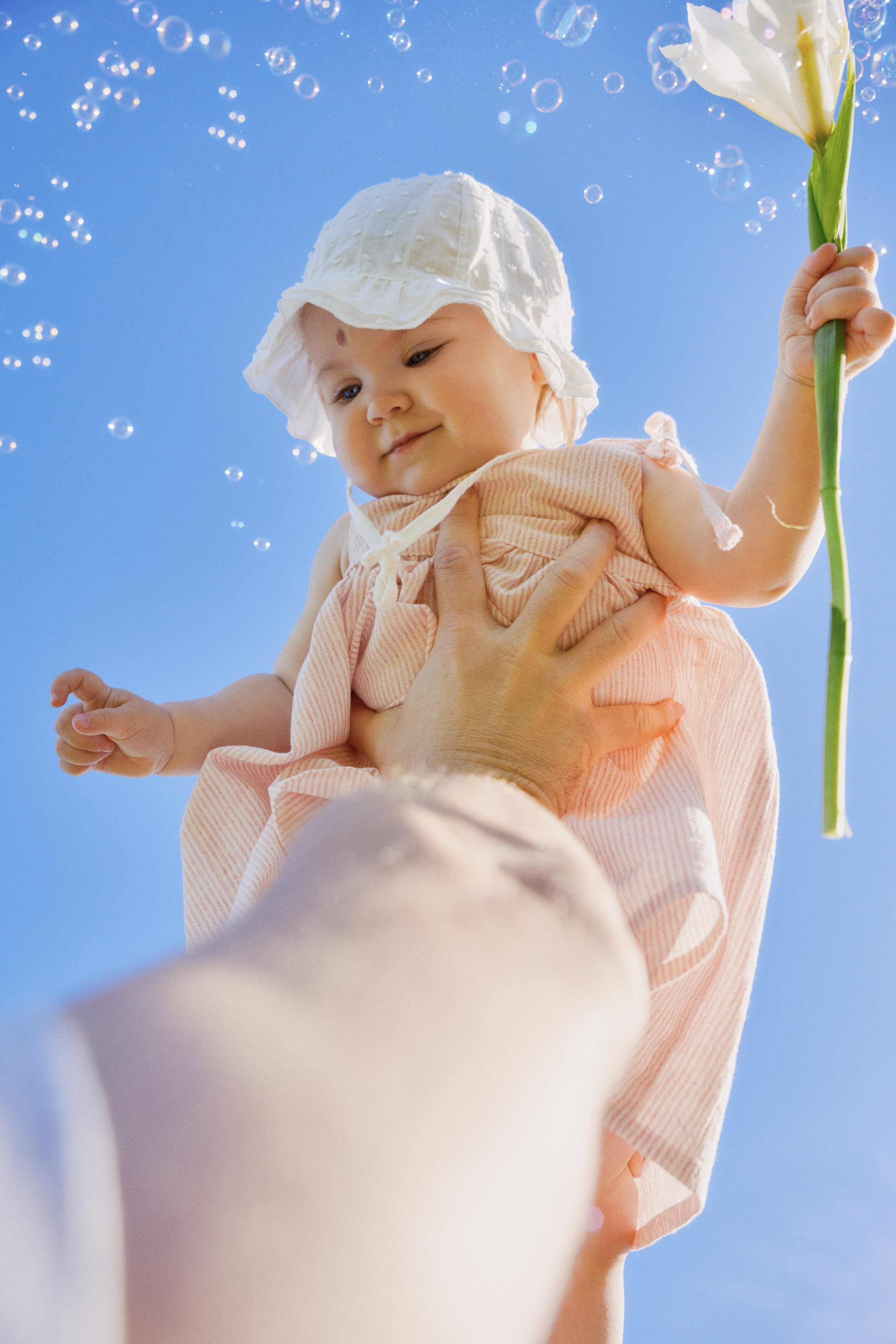 фотосессия с малышом на природе