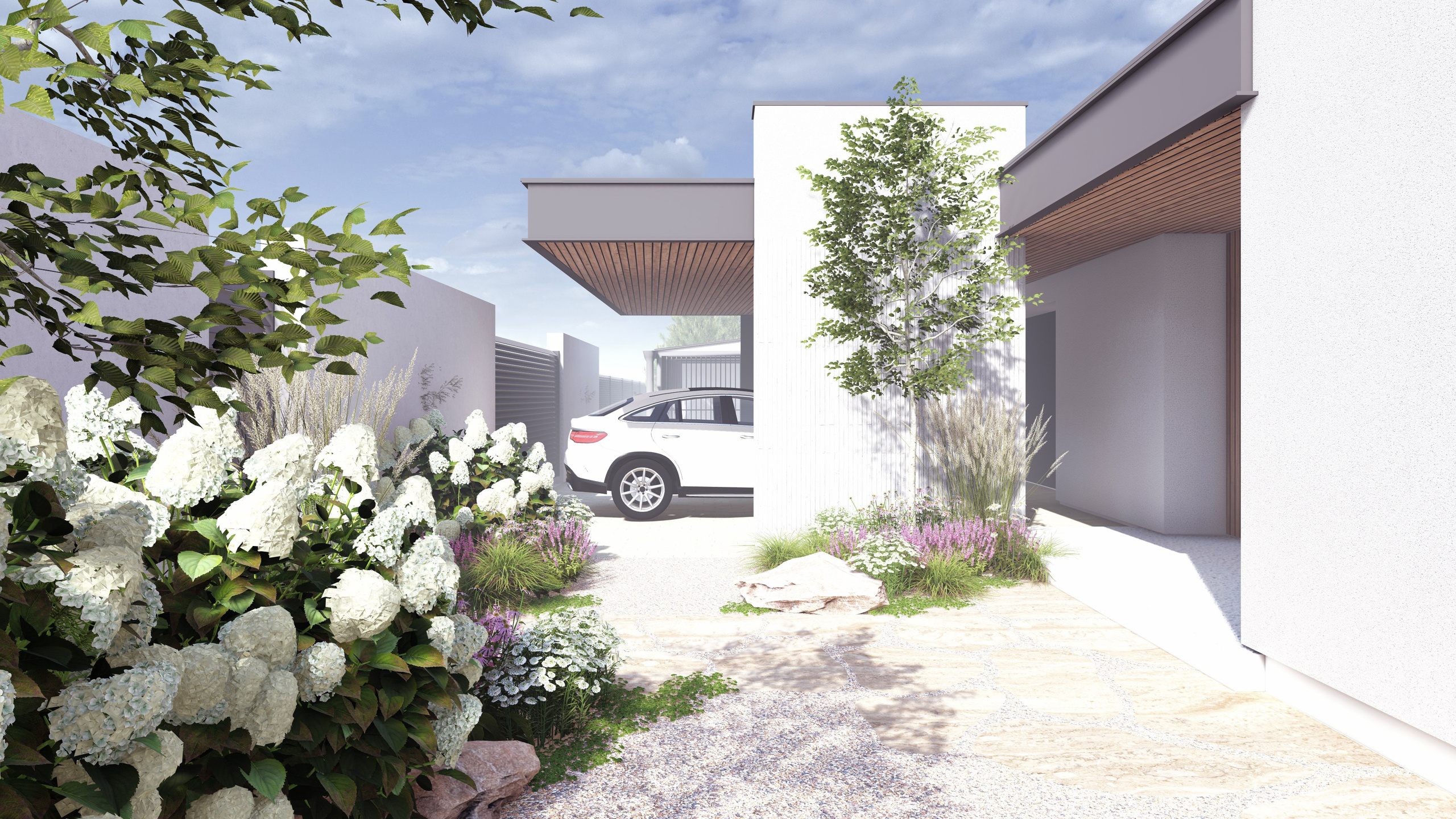 PROJECT IN W. LA. Ландшафтный дизайн в Минске и Гродно