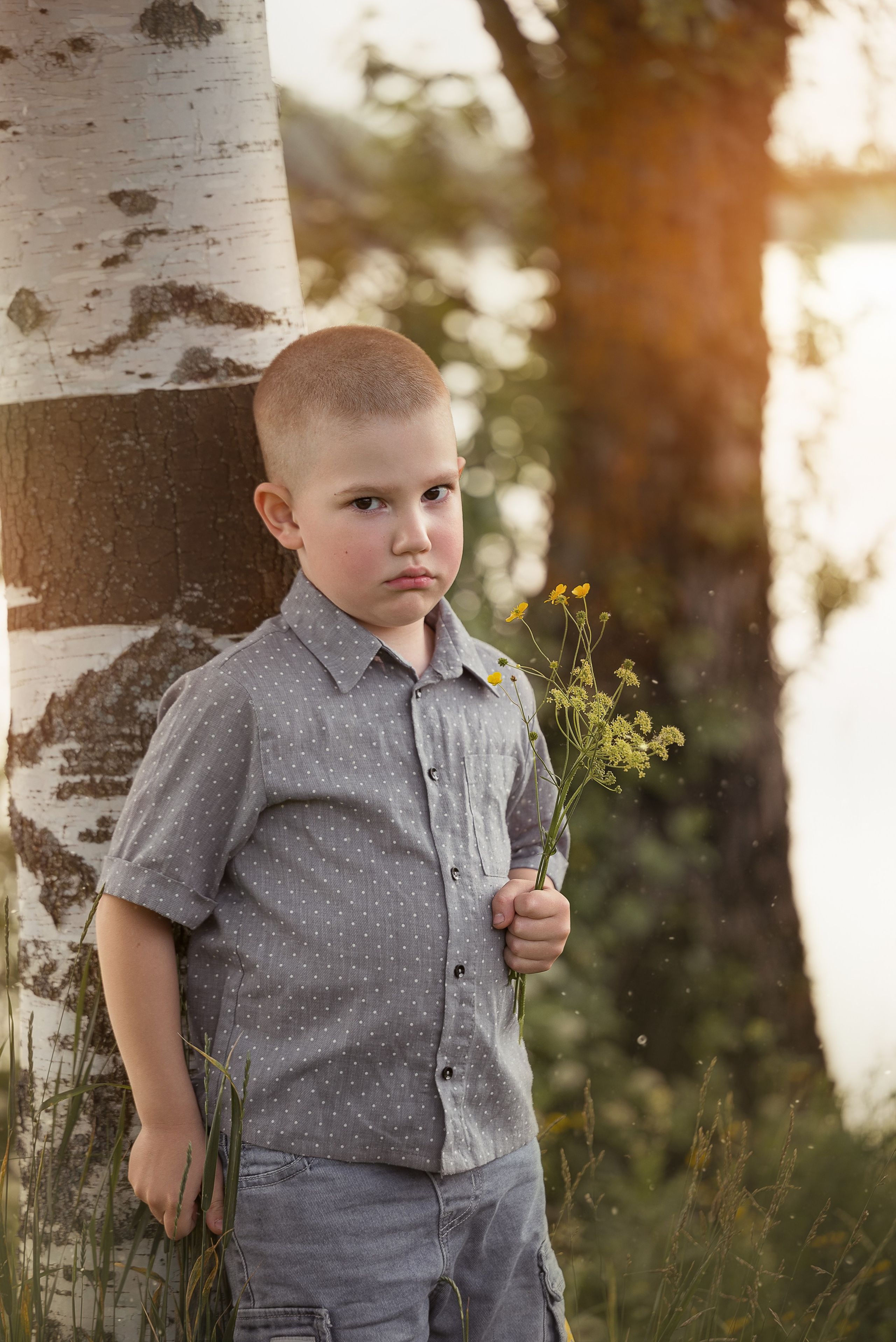 Детская фотосессия в поселке имени Свердлова