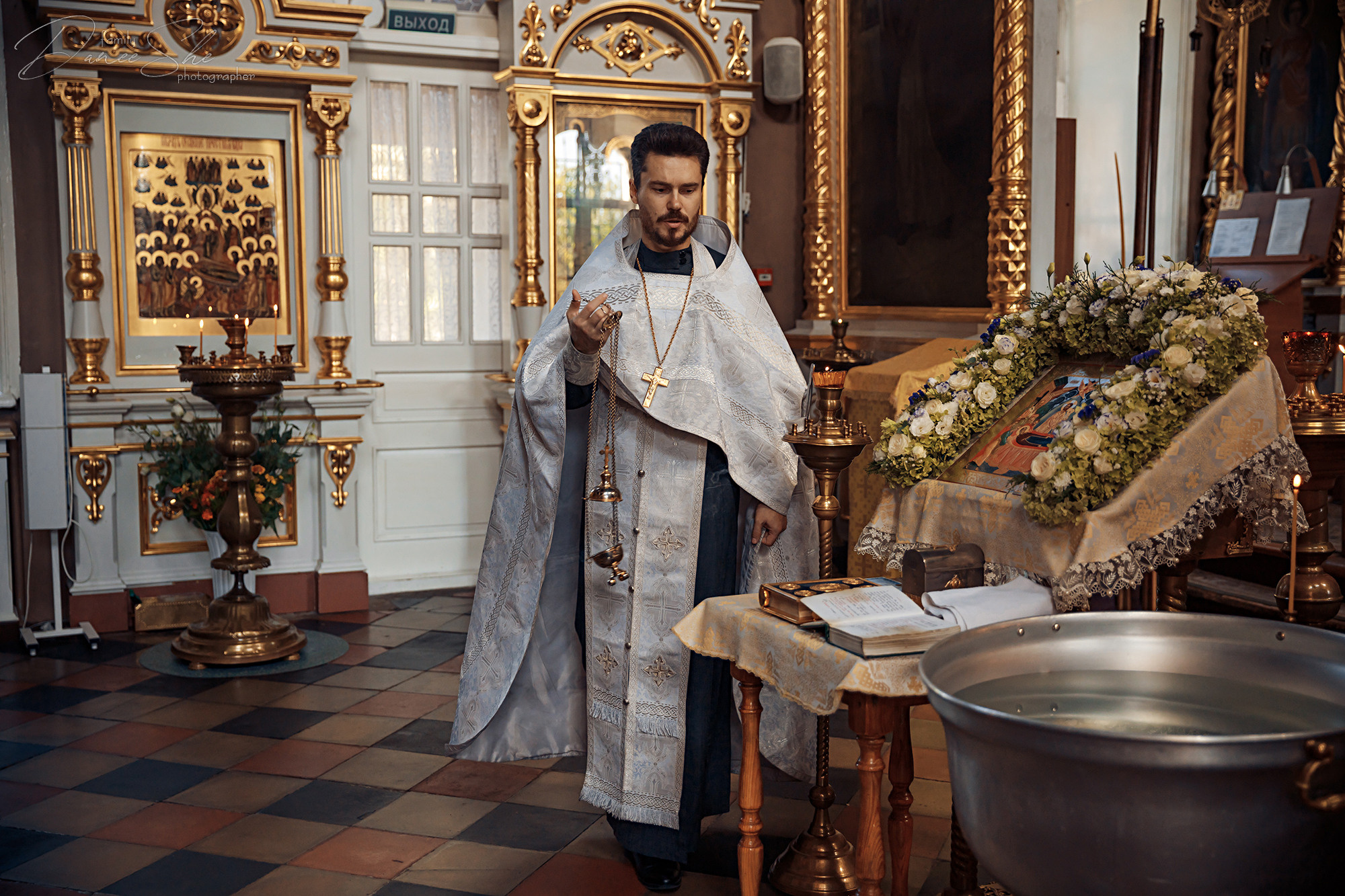 Таинство крещения. Интерьеры, Контент, Портреты | Фотограф в Москве Дани Терно