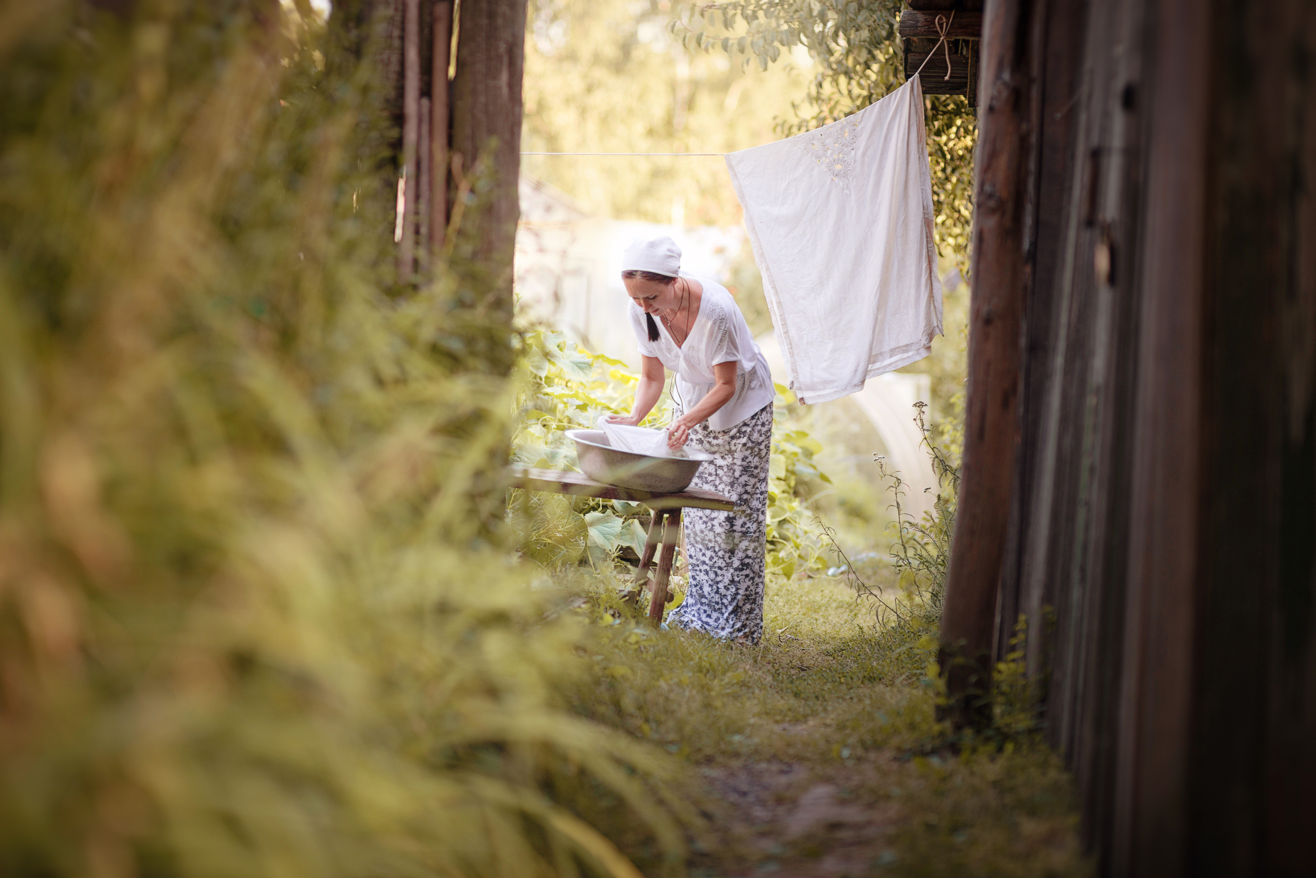 Деревенские истории (Юра и Танюша). Фотограф Москва — Серпухов — Таруса Ольга Кокеткина