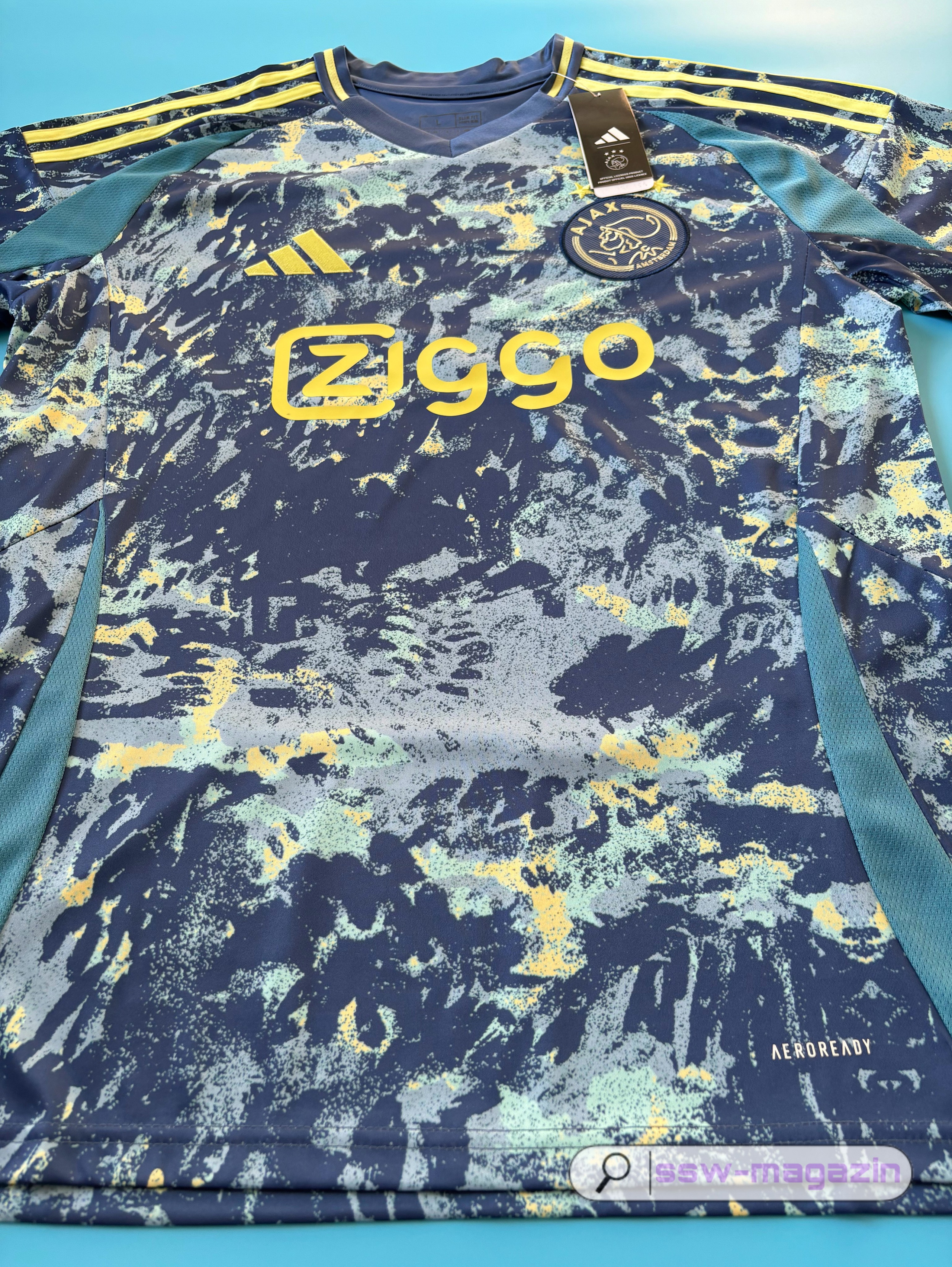 Футболка Ajax 2024-2025 выездная купить. Футбольный магазин — ssw_magazin