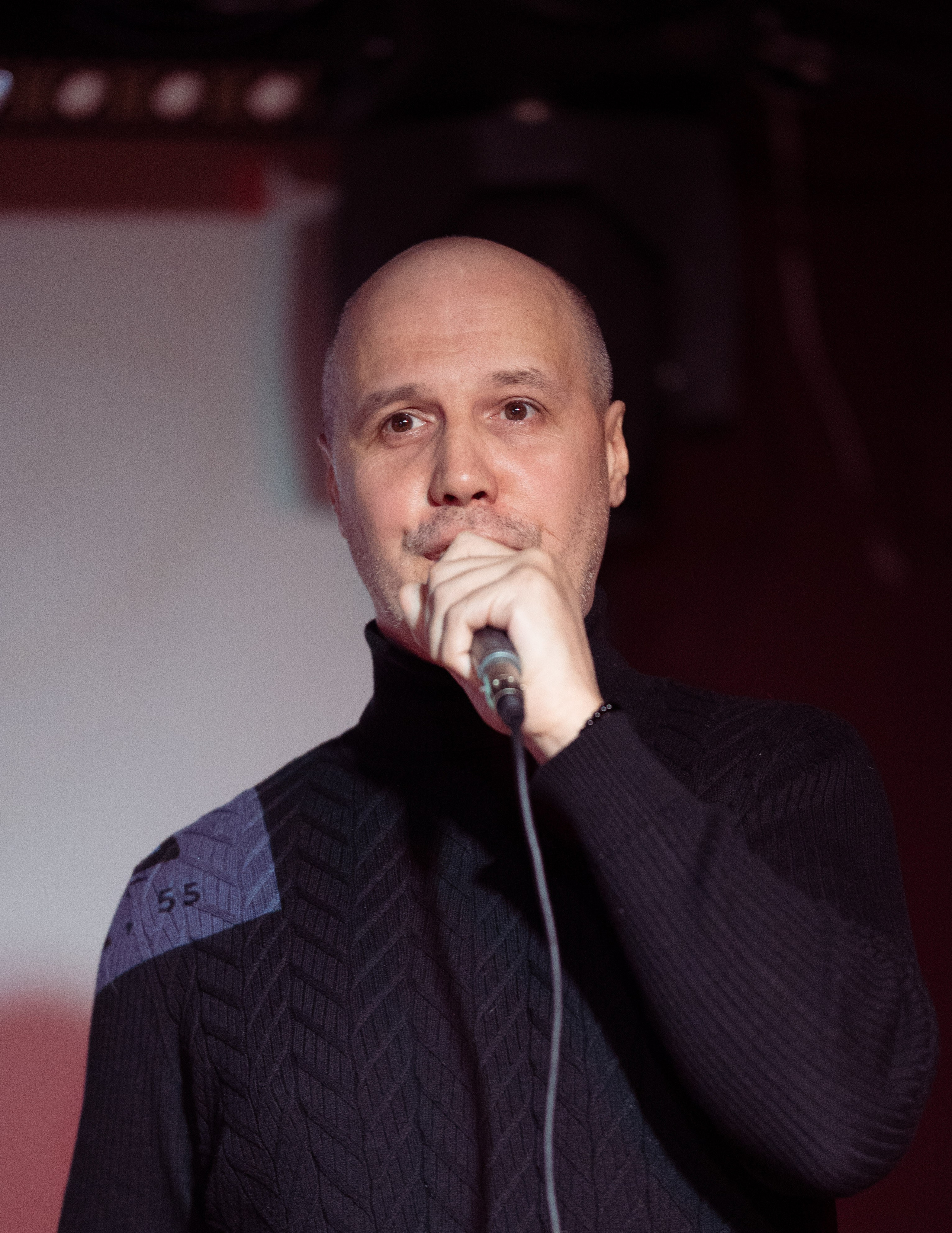 Репортажные фотографии творческого вечера Такие дела, Панда