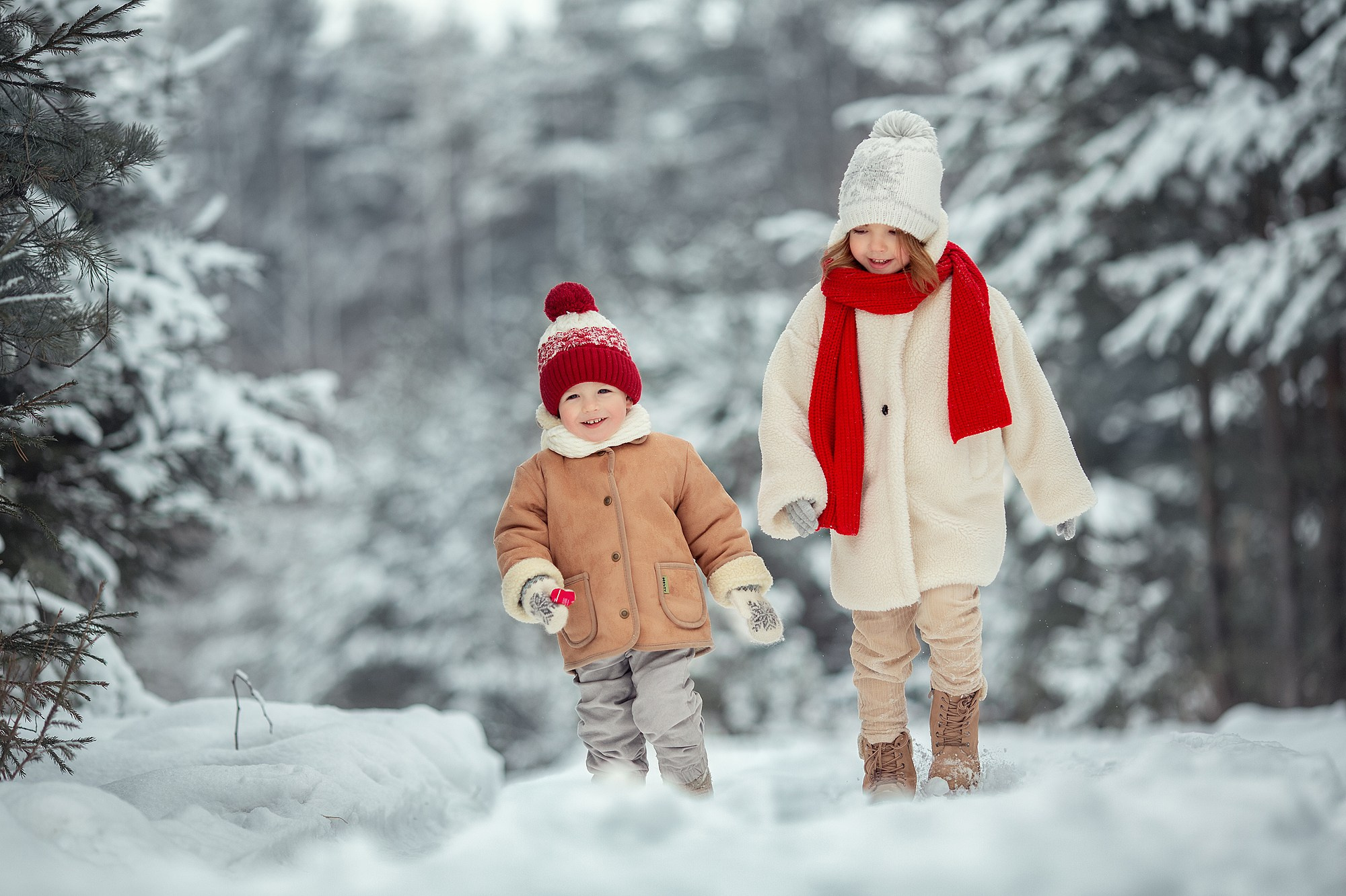 Зимняя семейная Фотосессия. Tatyana Nadezhdina Family photographer
