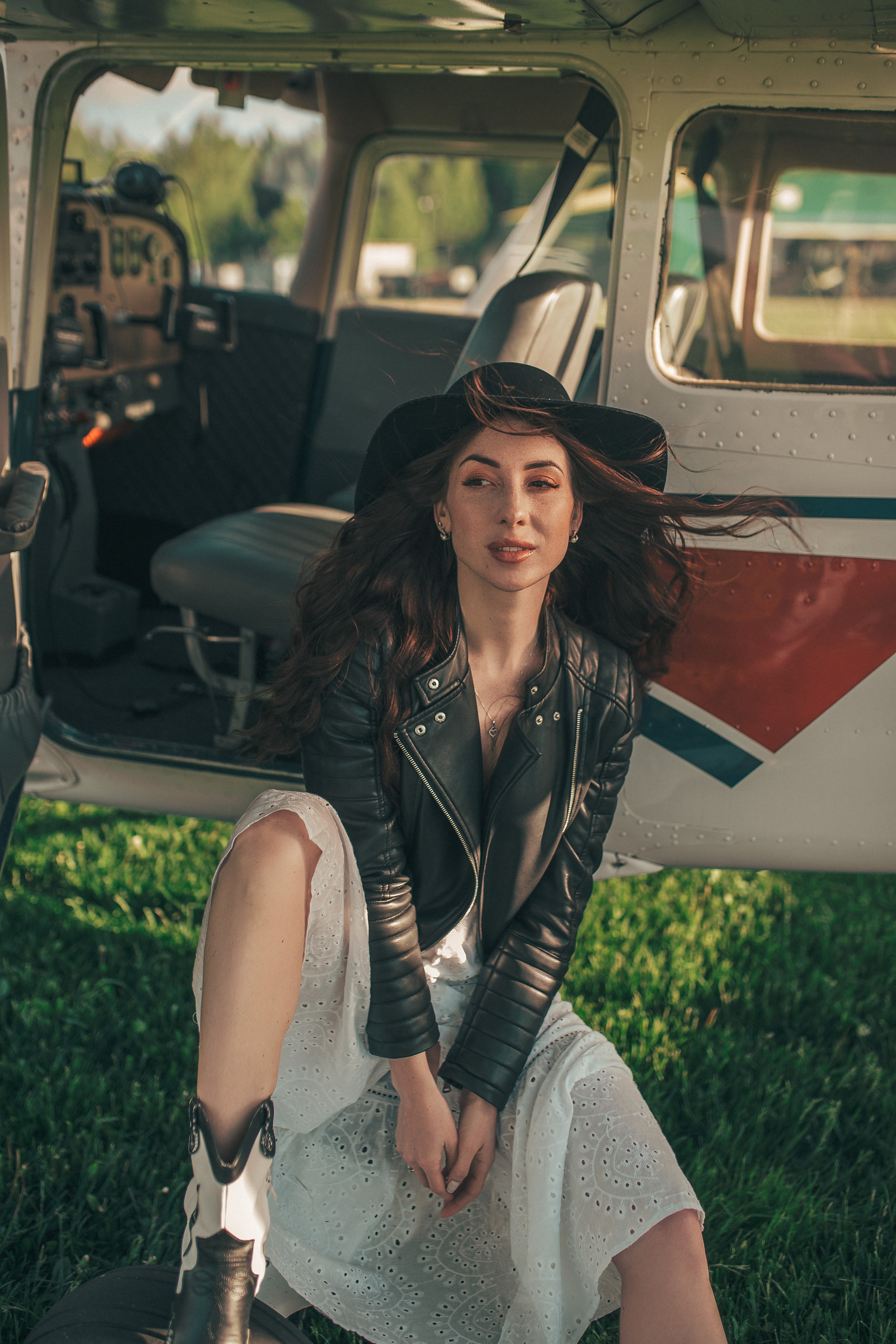 Небо, парочка, самолет. Фотограф в Москве Наталья Спиридонова