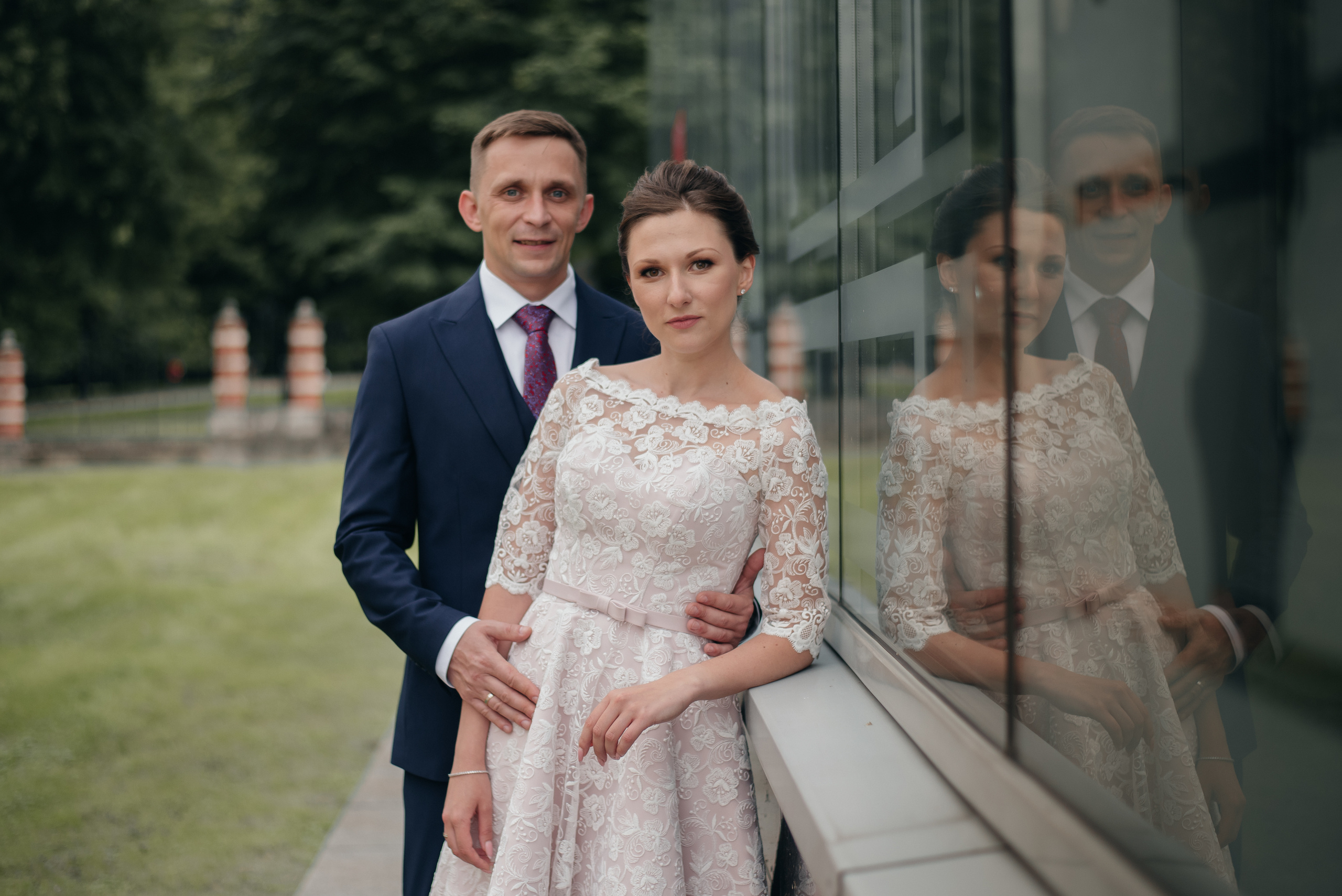 Свадебная прогулка в Царицыно. Фотограф Москва