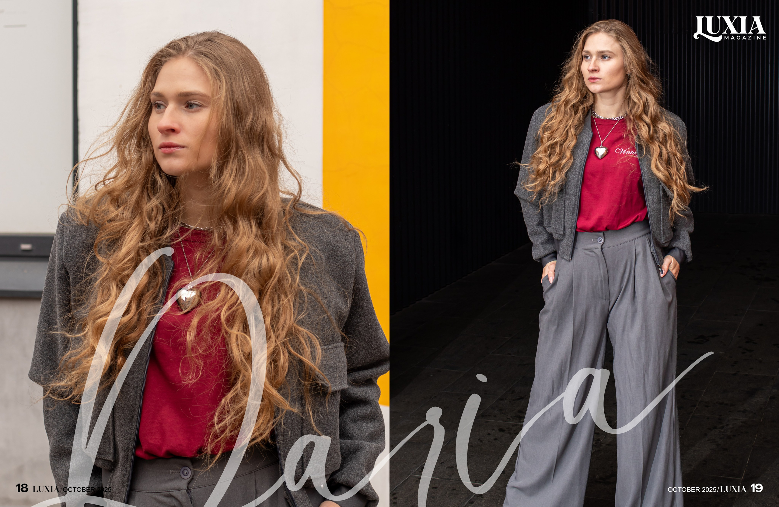 Публикации в модных глянцевых fashion журналах Обложка статьи