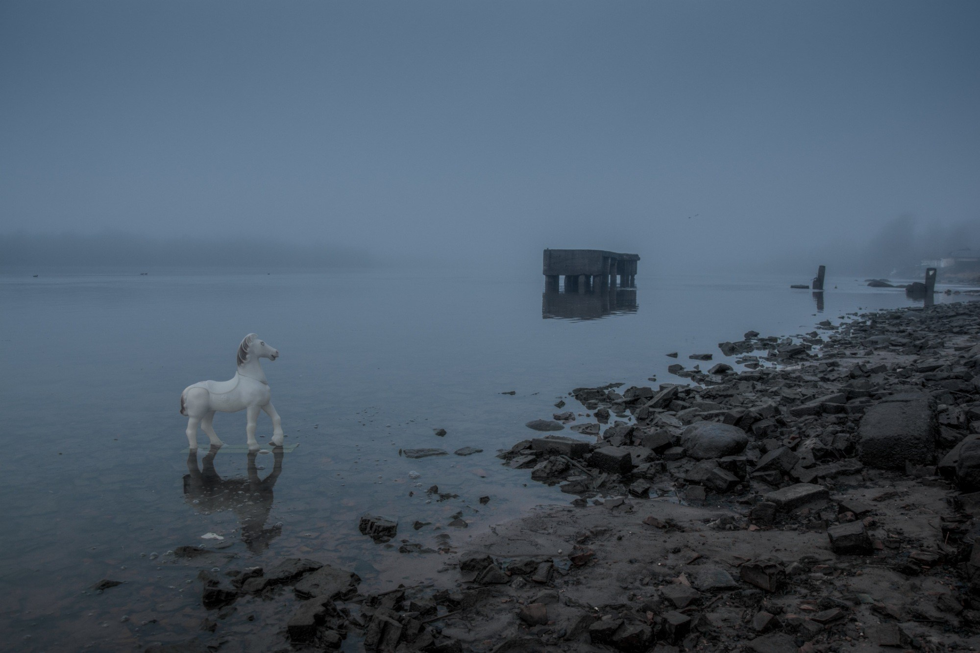 Причал небытия. Фотохудожник Канюкова Ольга Ивановна