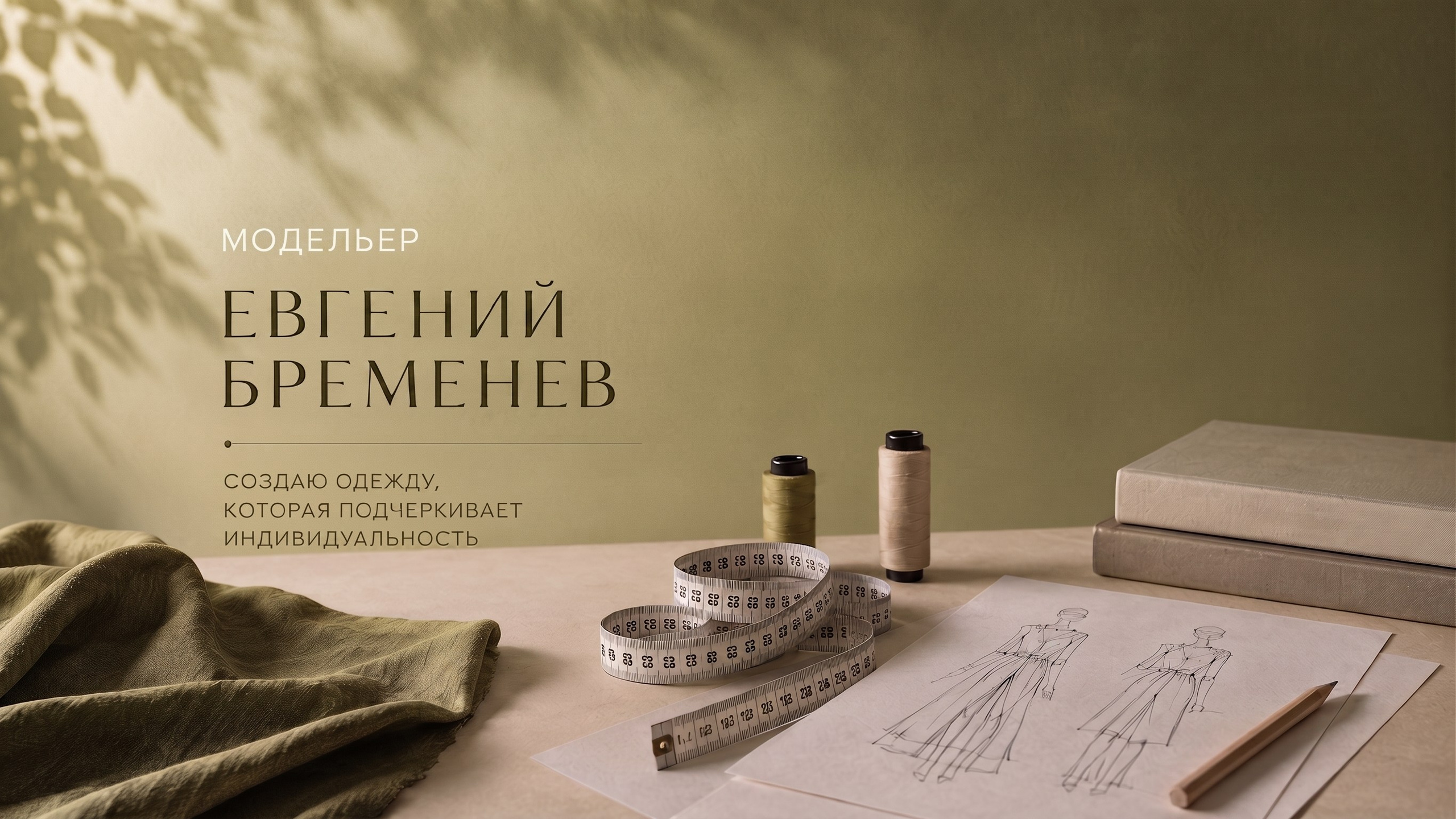 Модельер Евгений Бременев