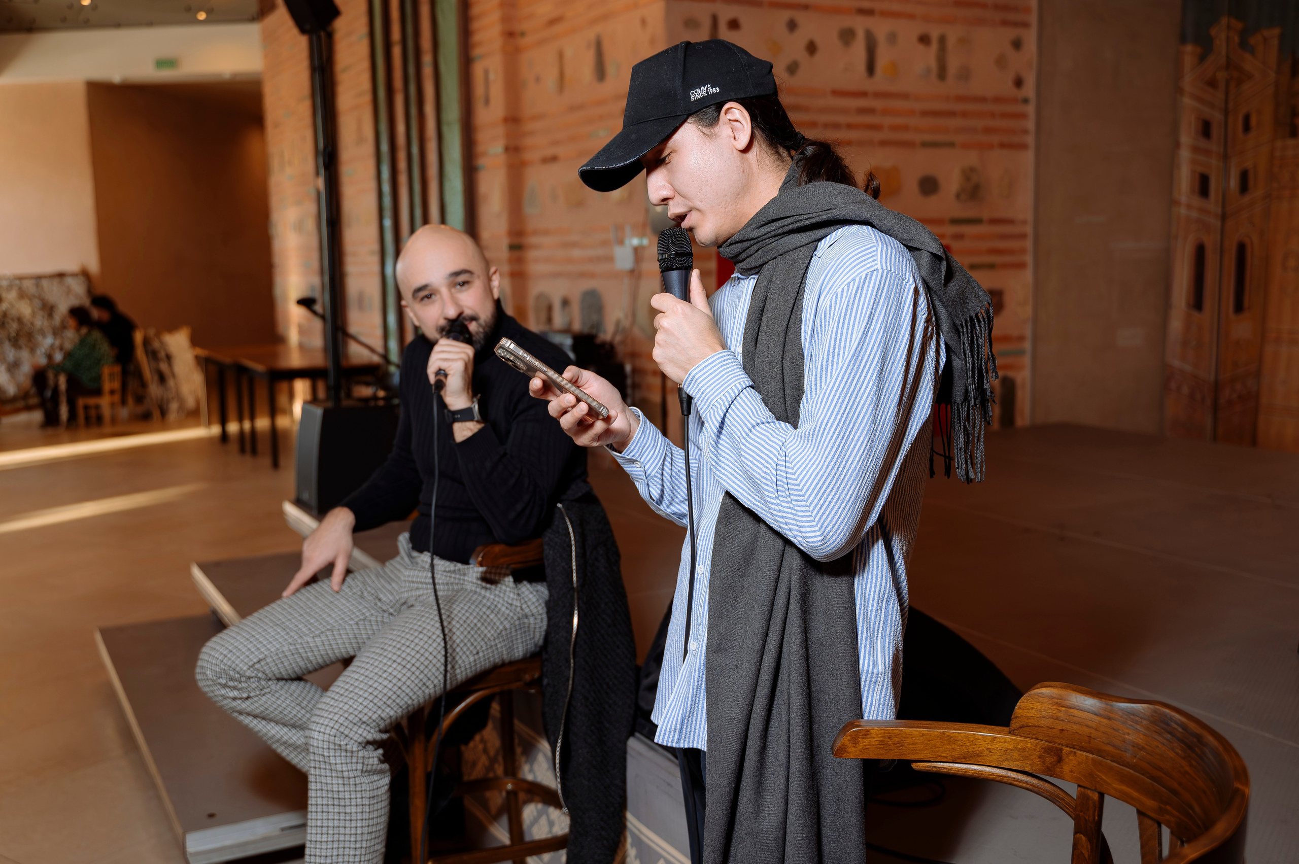 ФАН встреча участников проекта FACTOR.BY: Ибрагима Карасова и Шамхала Хачатуряна. Фотограф Беларусь — Ольга Шаповалова (Жардецкая)