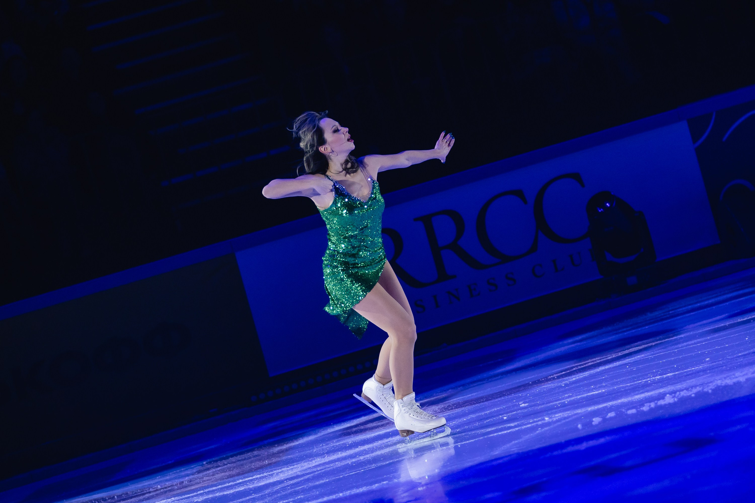 Шоу «Чемпионы на льду» в Новосибирске. Воробьева Ксения — Спортивный и танцевальный фотограф Новосибирск