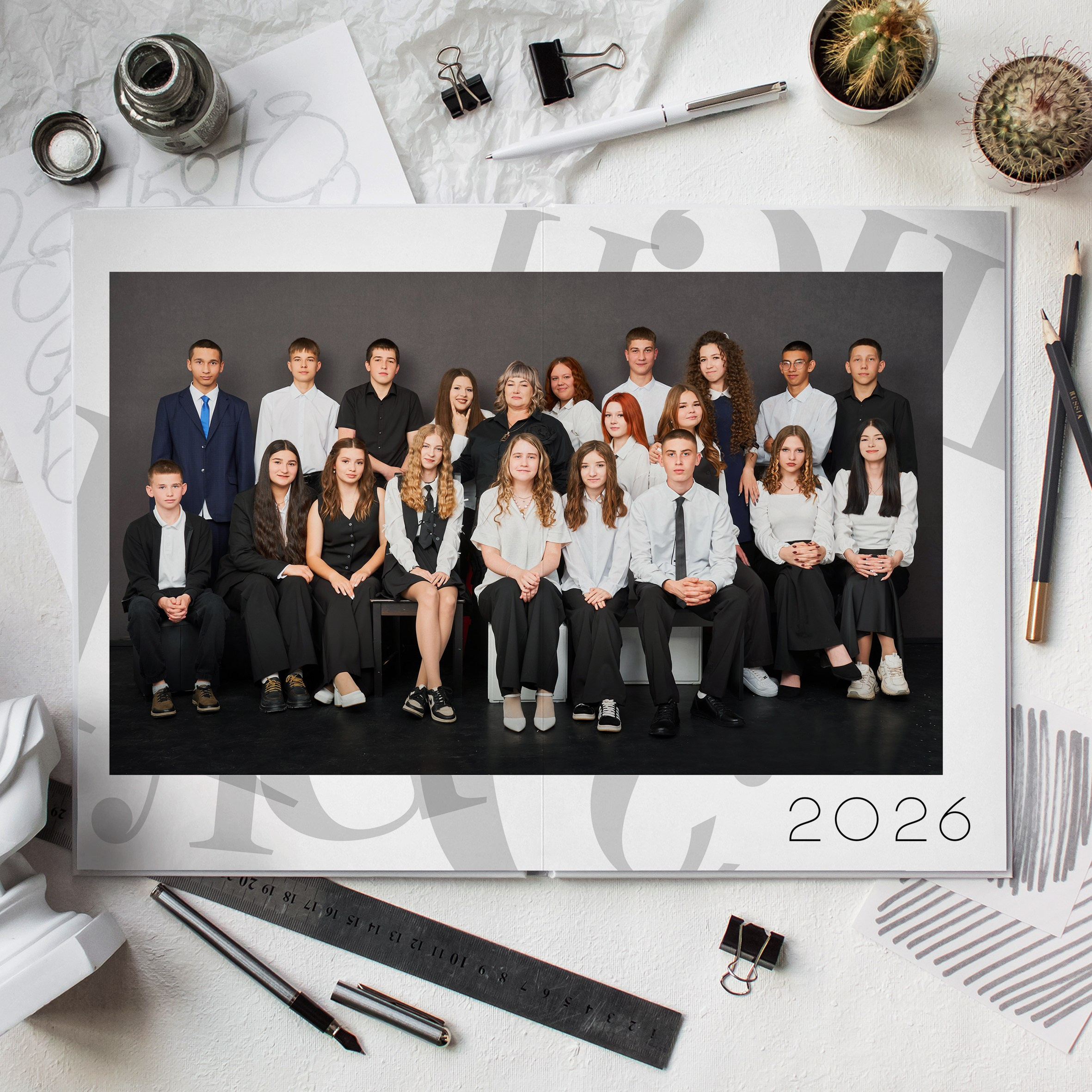 💚 № 009. WHITE. Выпускные альбомы в Бугуруслане, Похвистнево, Абдулино