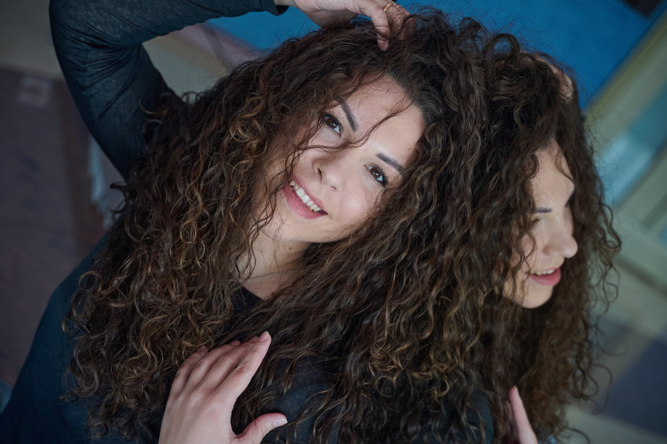 Летящие волосы. Школьный и семейный фотограф/видеограф в г. Курганинске