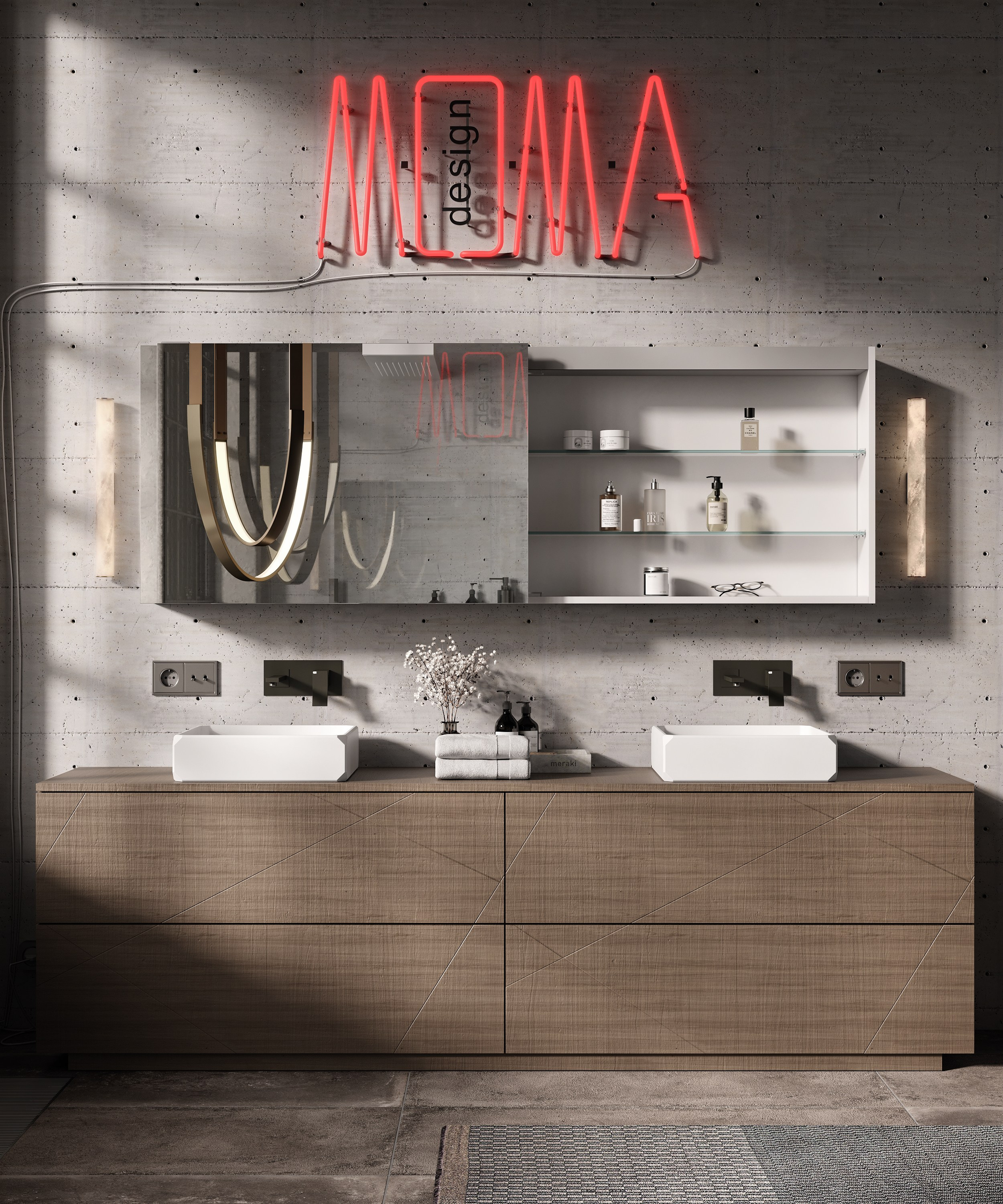 Геометрия воздуха | MOMA Design. 3D визуализация интерьеров | avocado.render