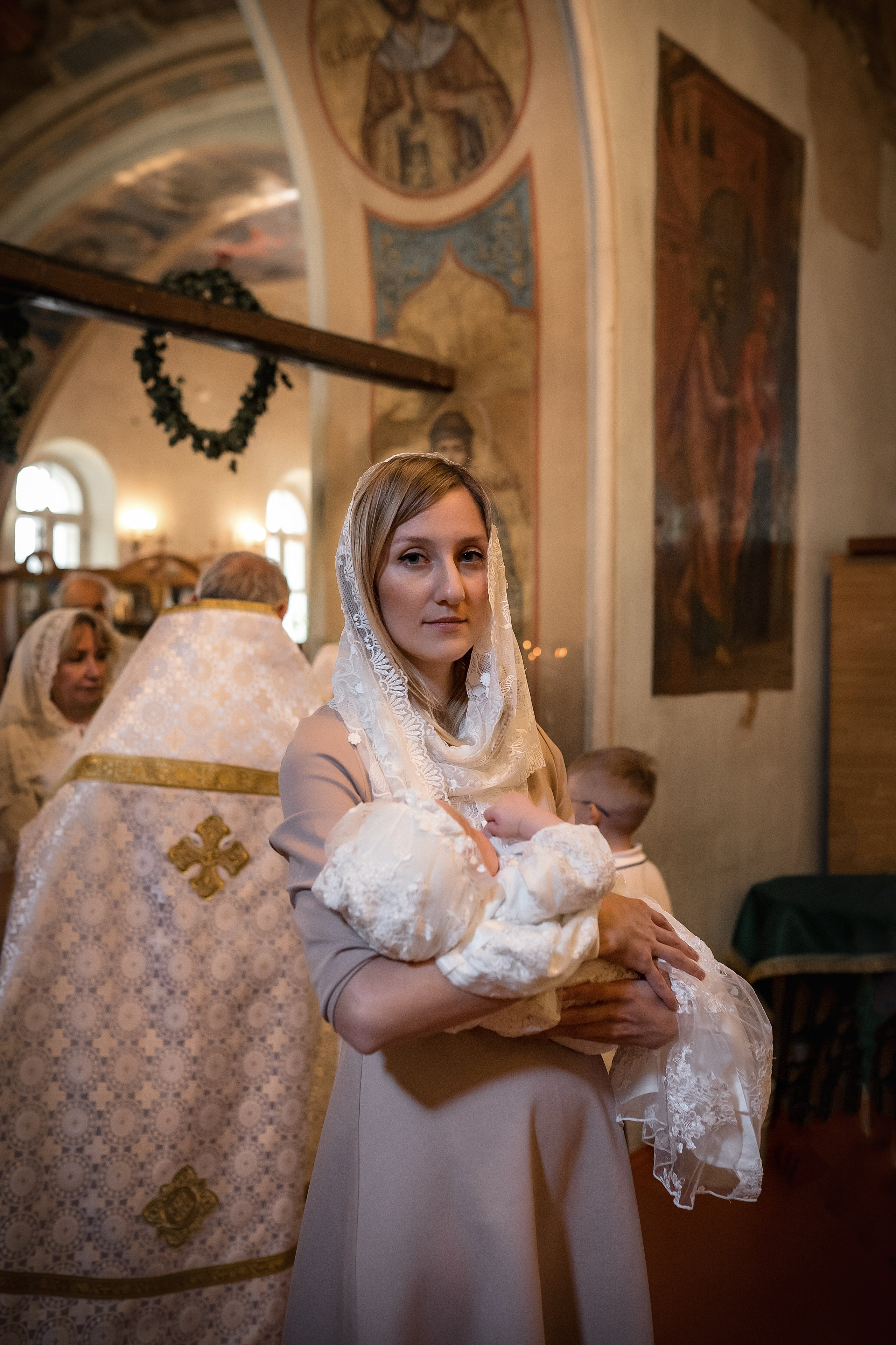 Крещение Софии. Фотограф Крещения и Венчания в Москве