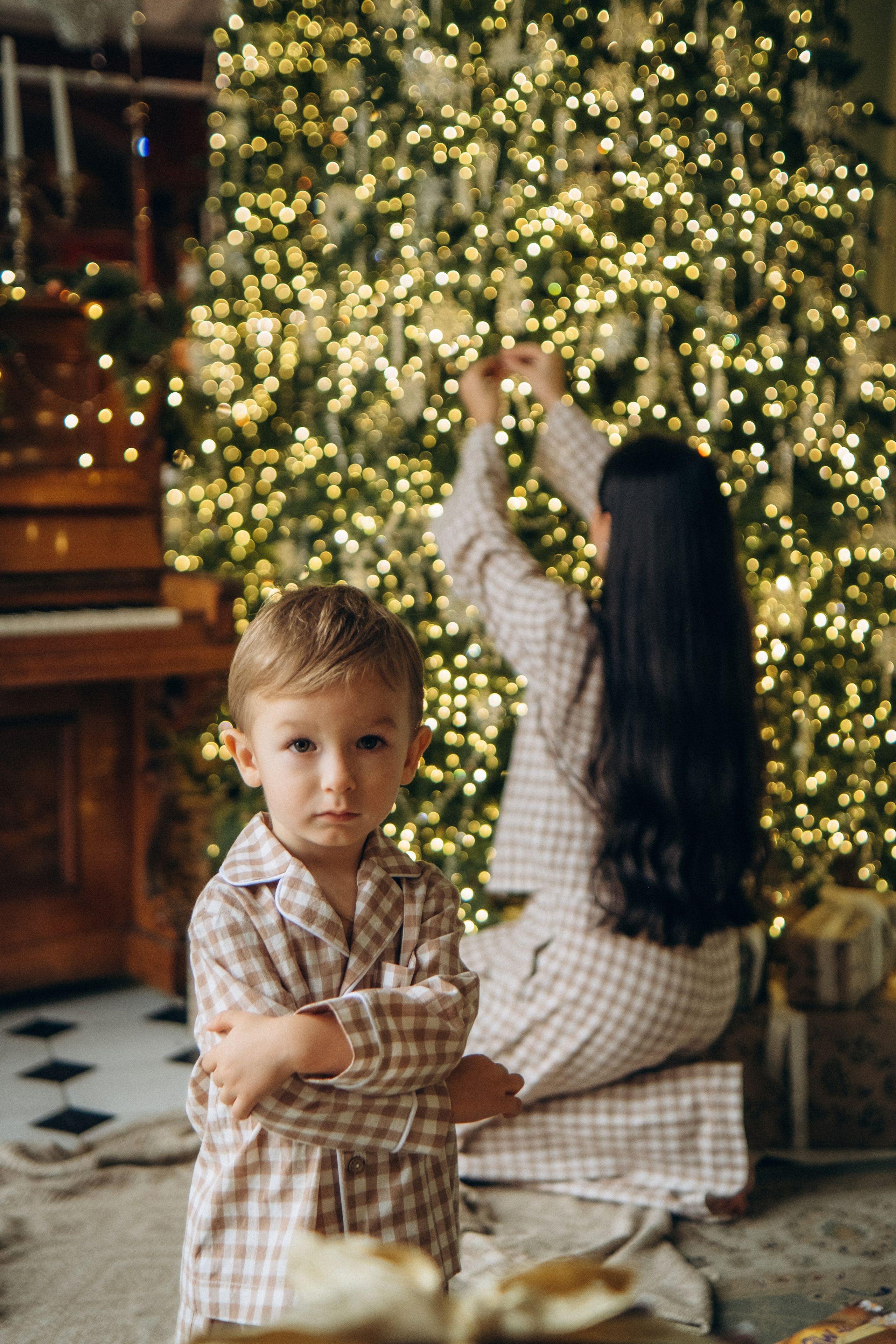 Семейная новогодняя фотосессия. Фотограф в Санкт-Петербурге Кристина Брянская