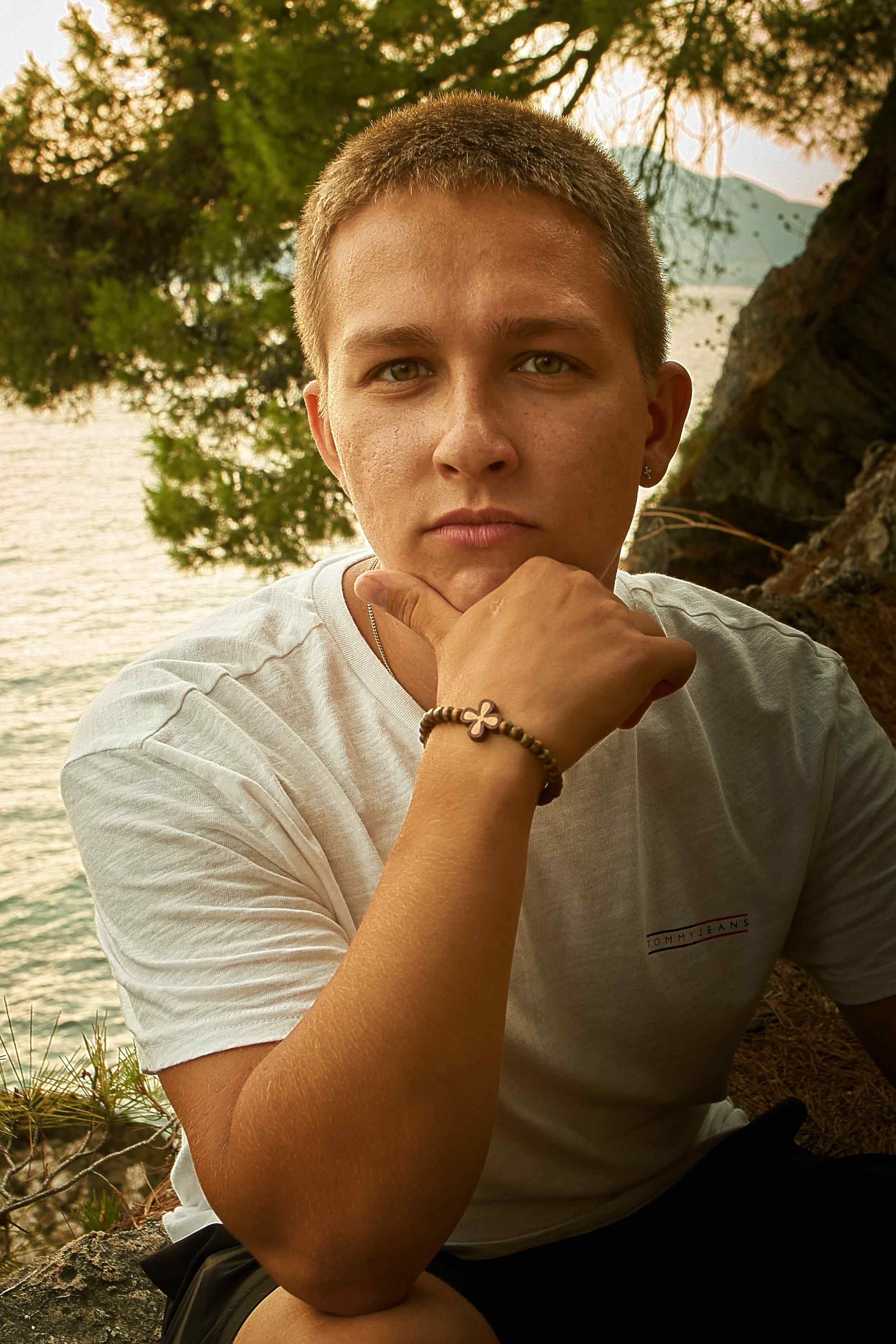 Love Story Photoshoot in Montenegro | Couple on the Beach at Sveti Stefan