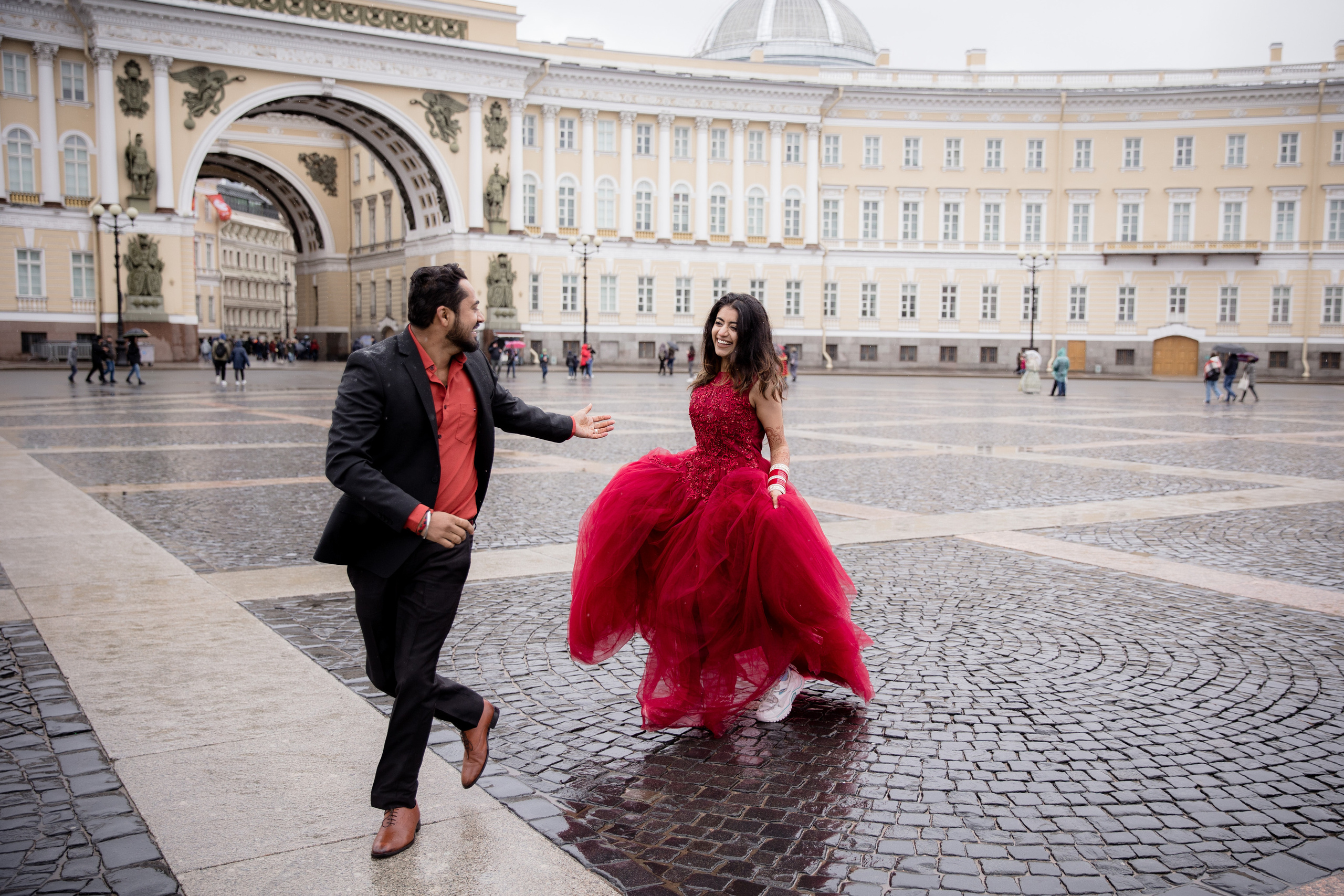 фотосессия на Дворцовой площади
