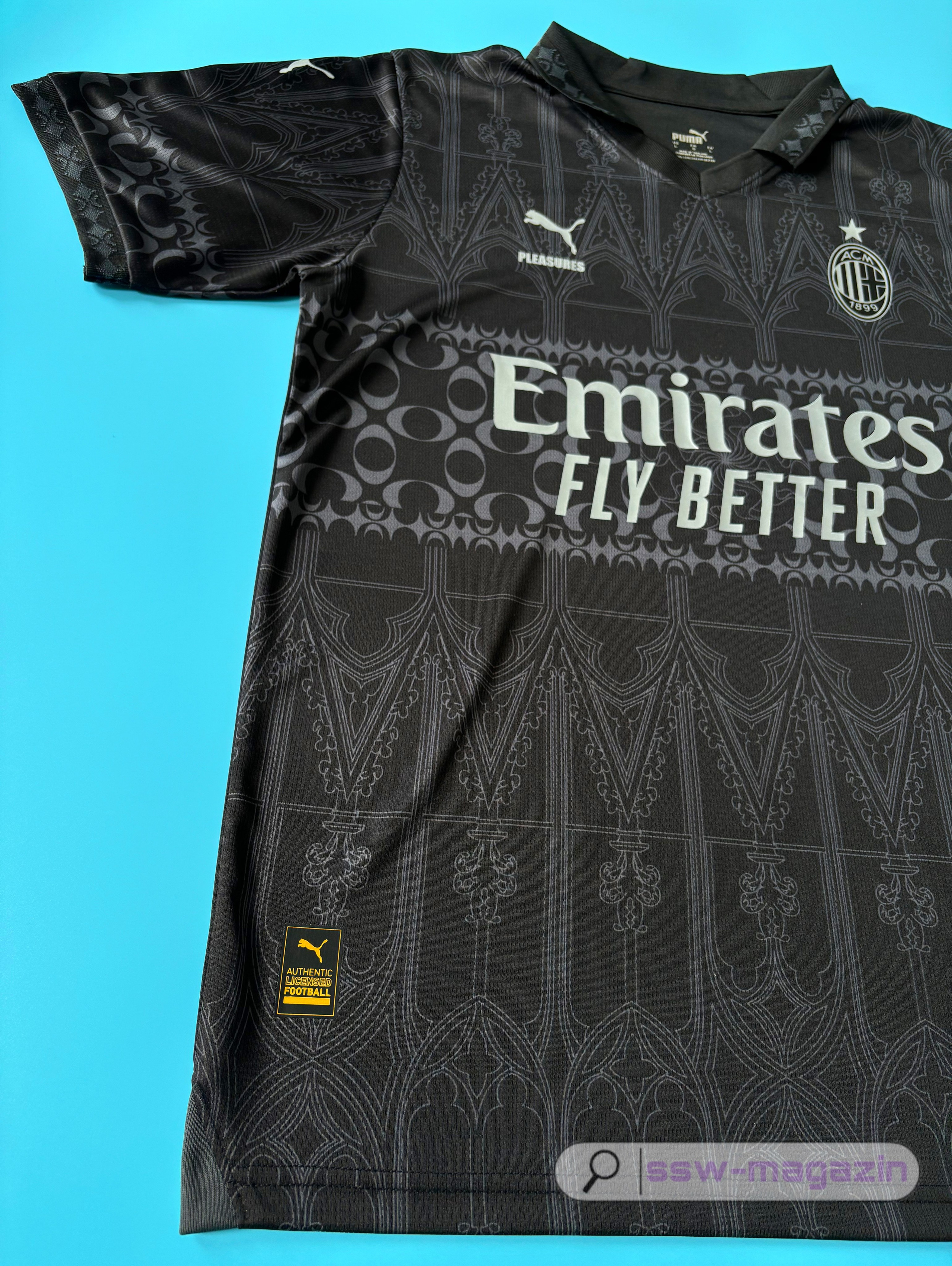 Футболка AC Milan Pleasures 2024-2025 купить. Футбольный магазин — ssw_magazin