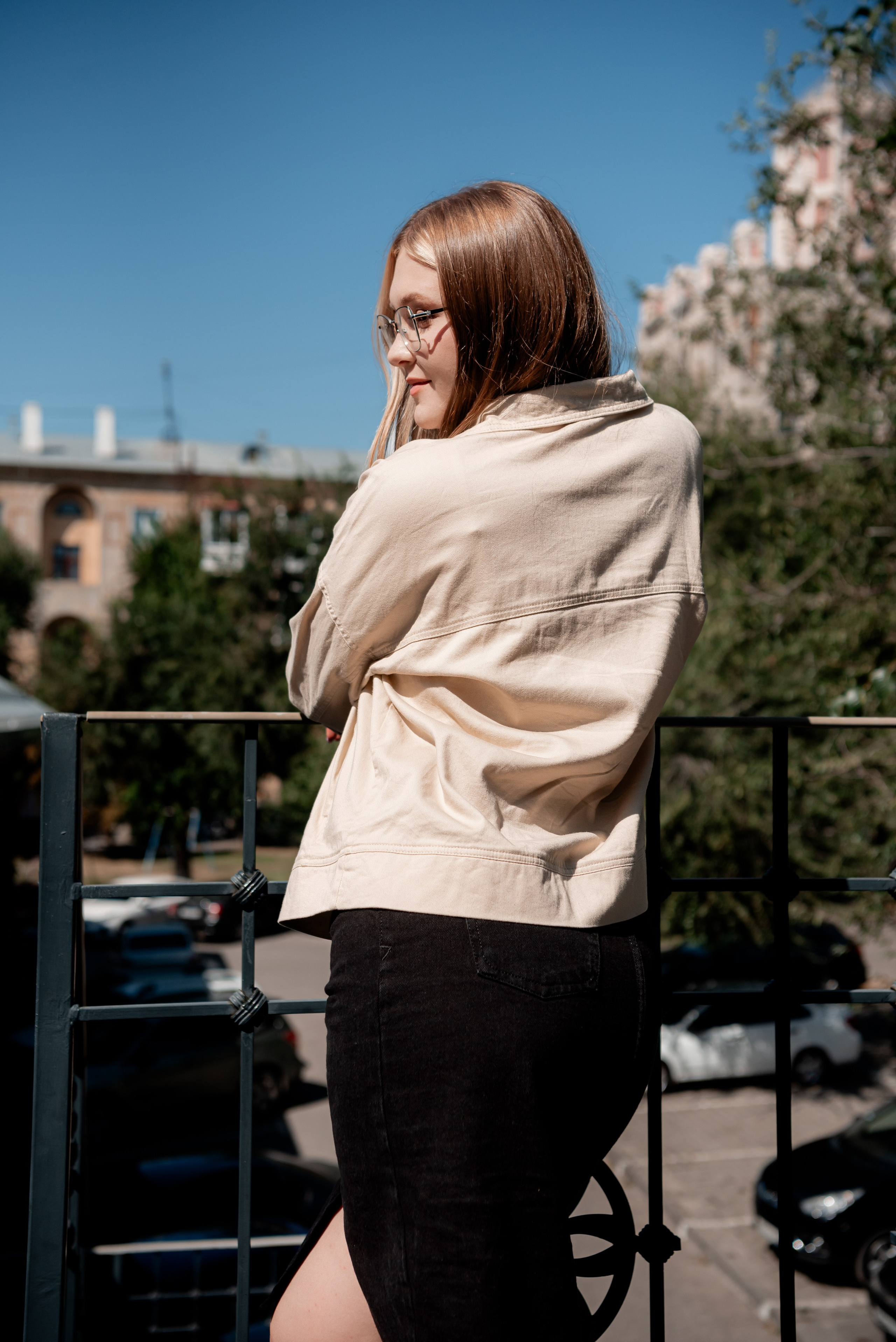 Прогулочная индивидуальная фотосессия в центре Волгограда для Наталии. Фотограф в Волгограде и Волжском Александр Горбань