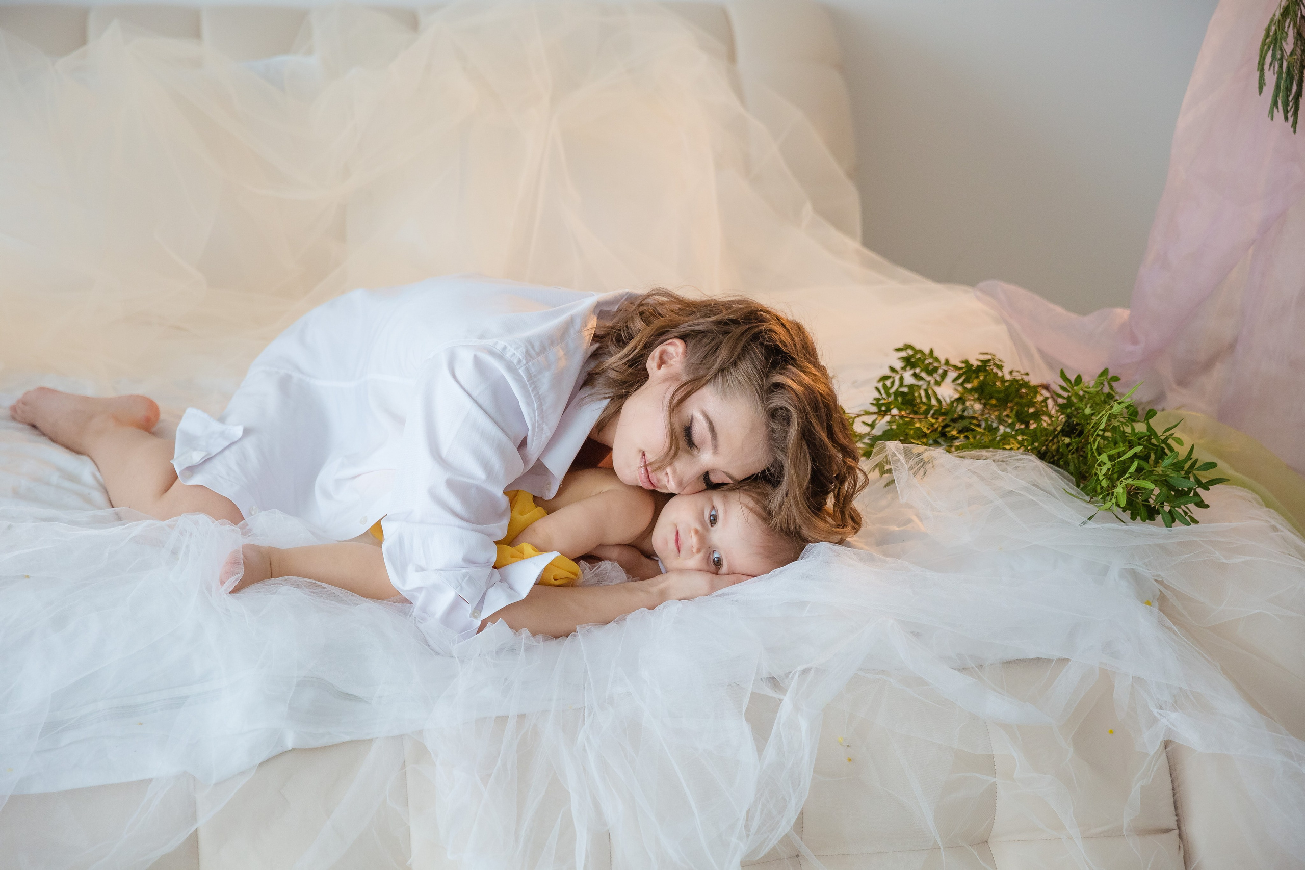 Фотосессия малышей до года