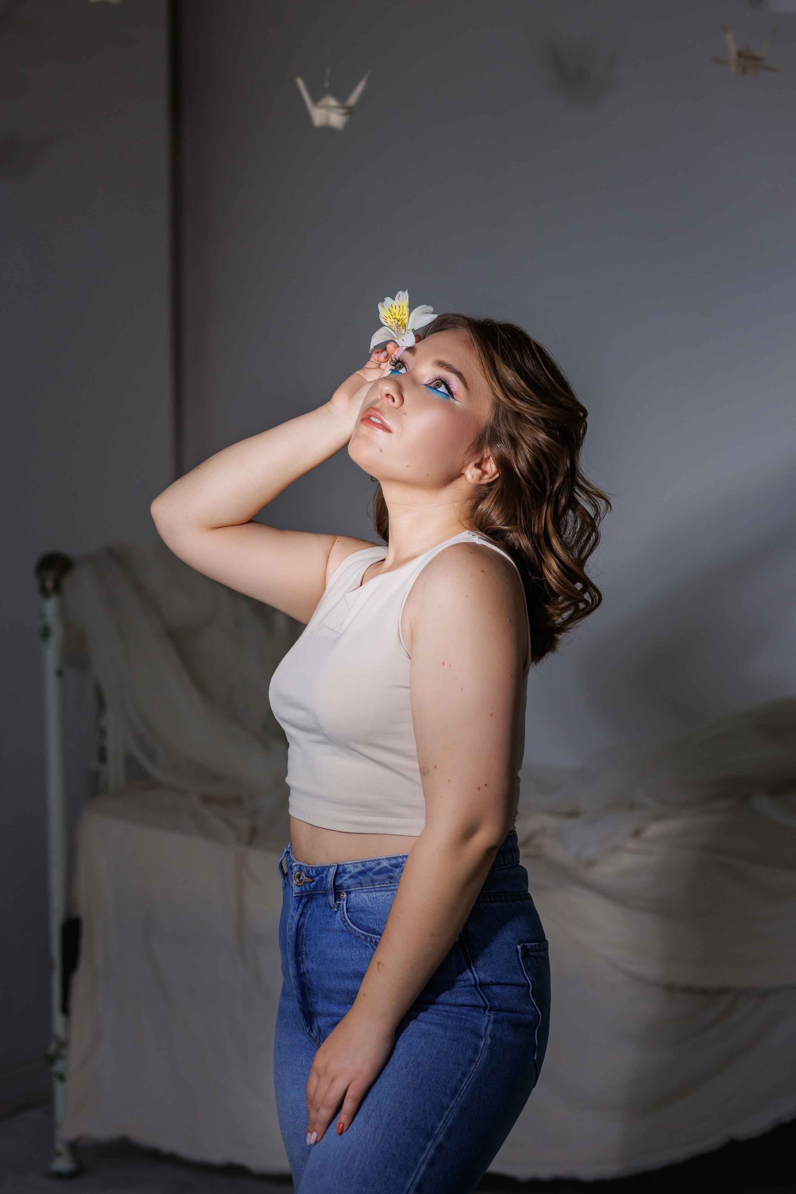 Весенняя с гортензией. Семейный и детский фотограф в Ростове-на-Дону