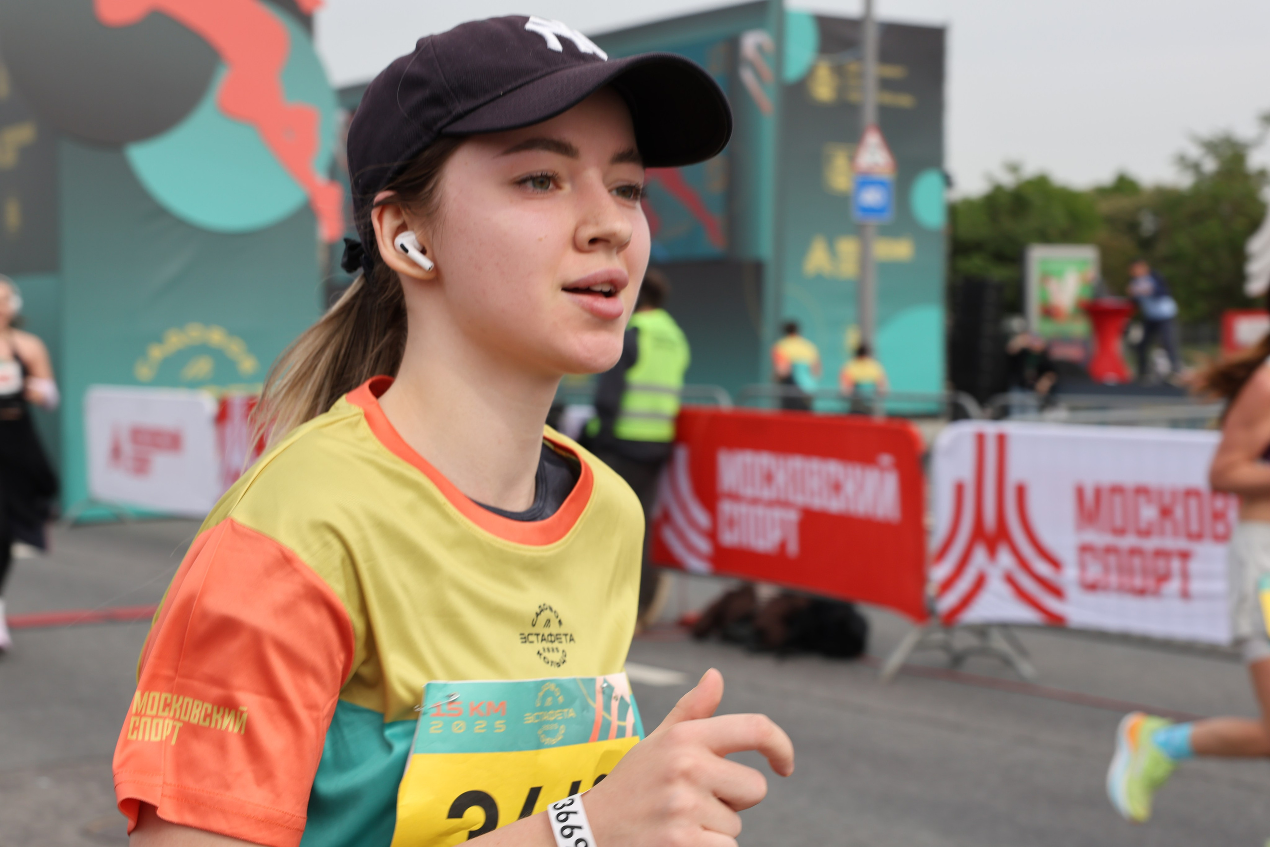 Забег по Садовому кольцу 2025 г. Репортажный фотограф, спортивный фотограф в Москве и области