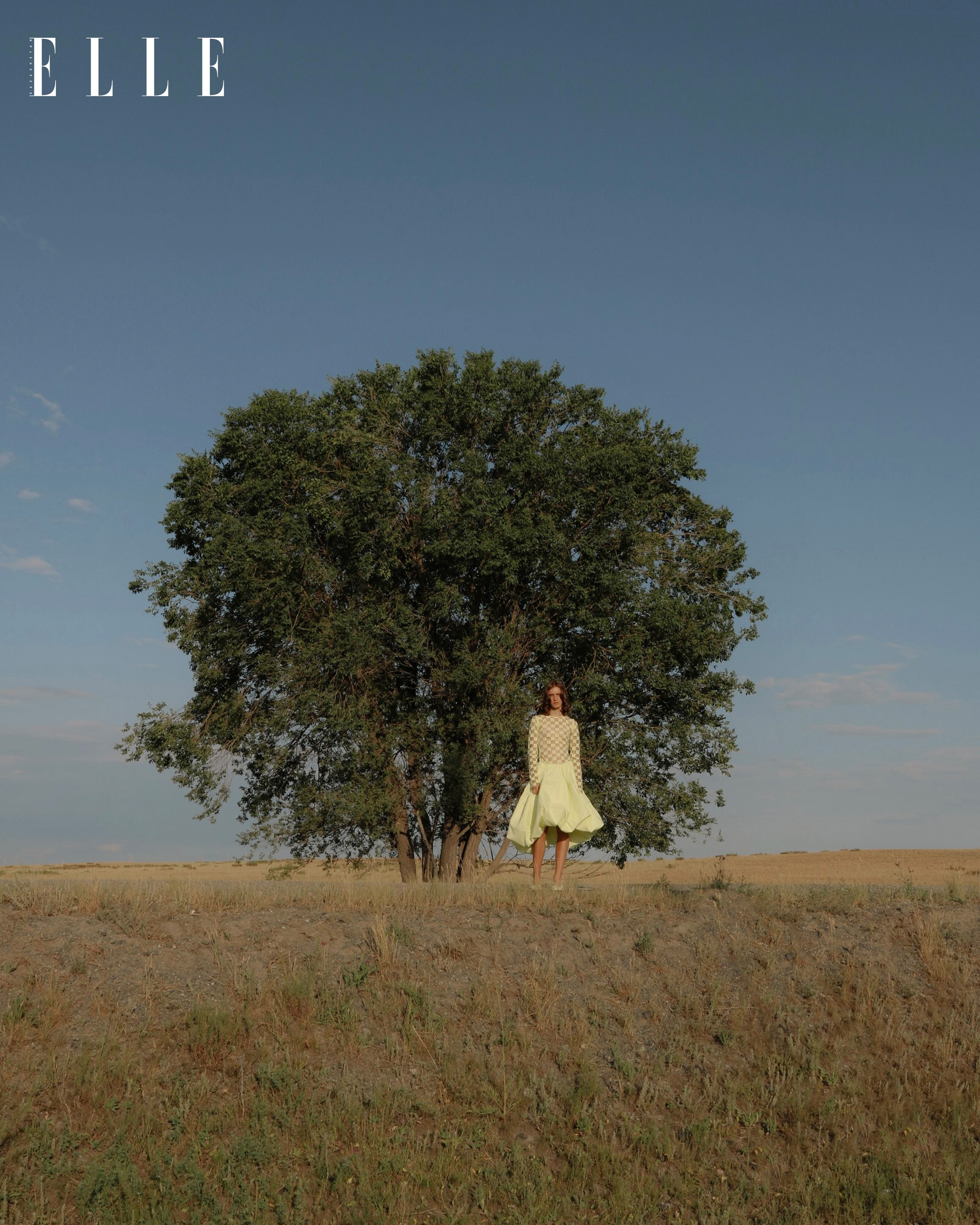 ELLE Kazakhstan. Dialogue with nature. Fashion, portrait, personal photographer. Almaty, KZ