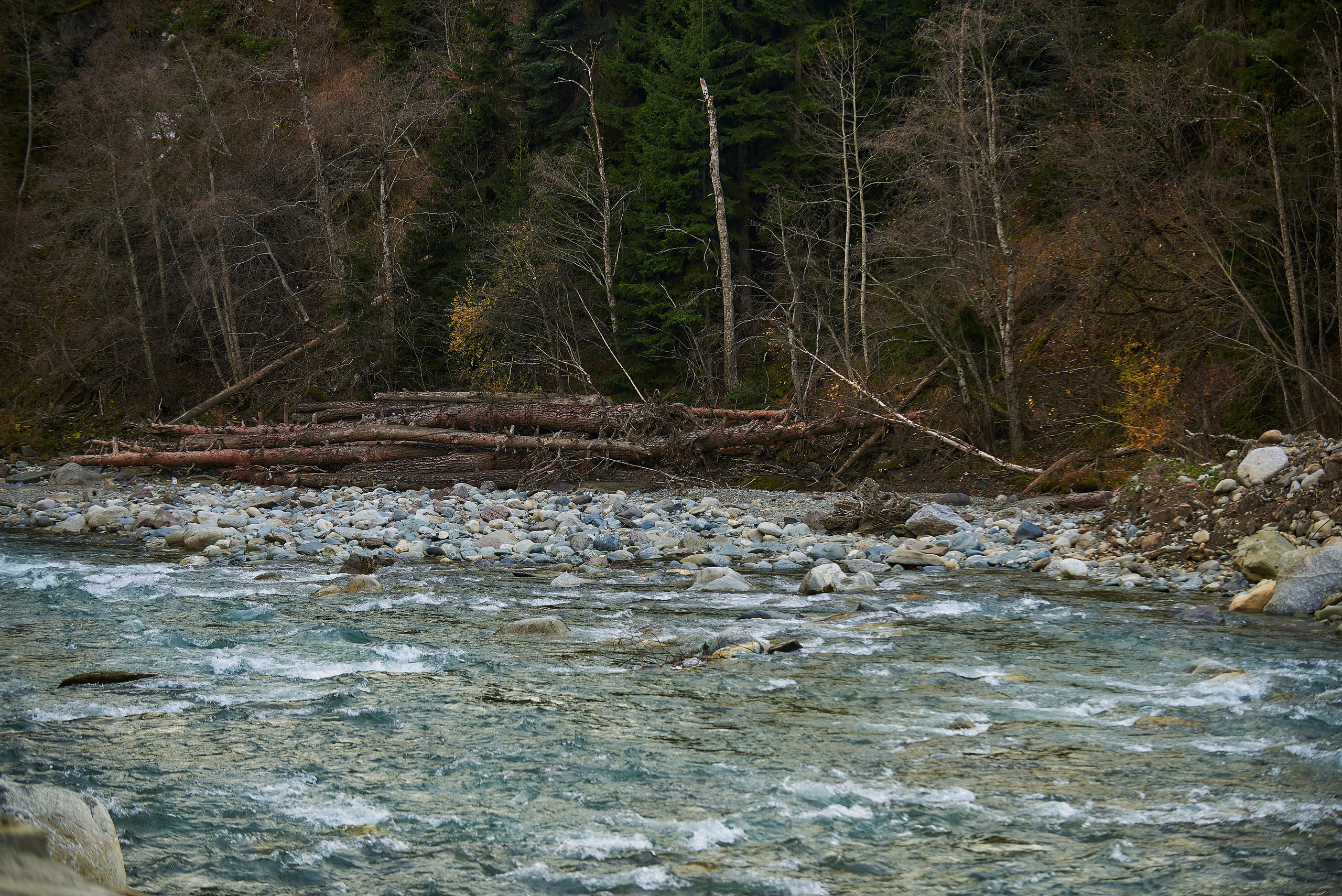 Горные реки. Пейзажные фото.