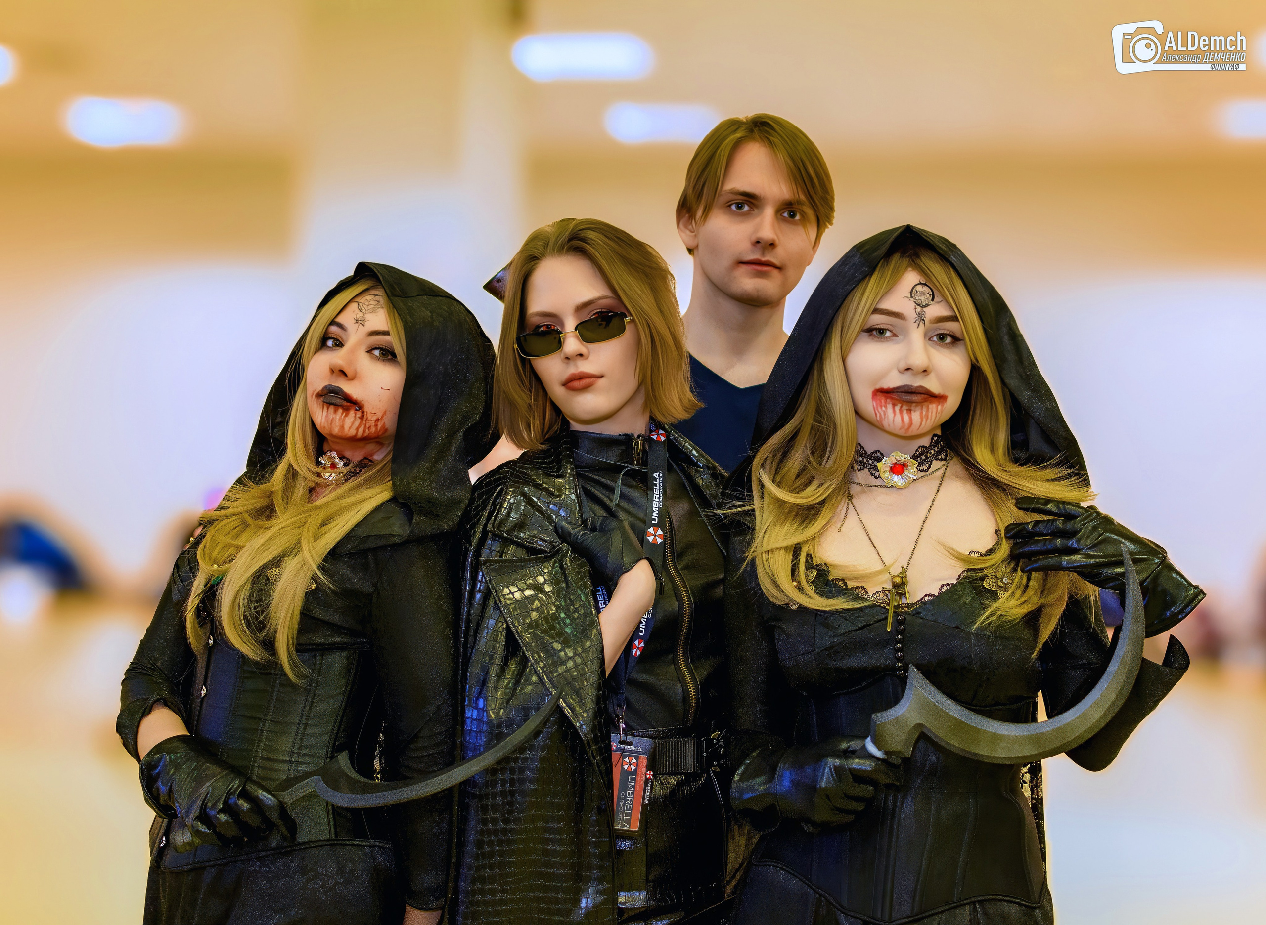 Resident Evil картинки персонажей игры и косплей фото