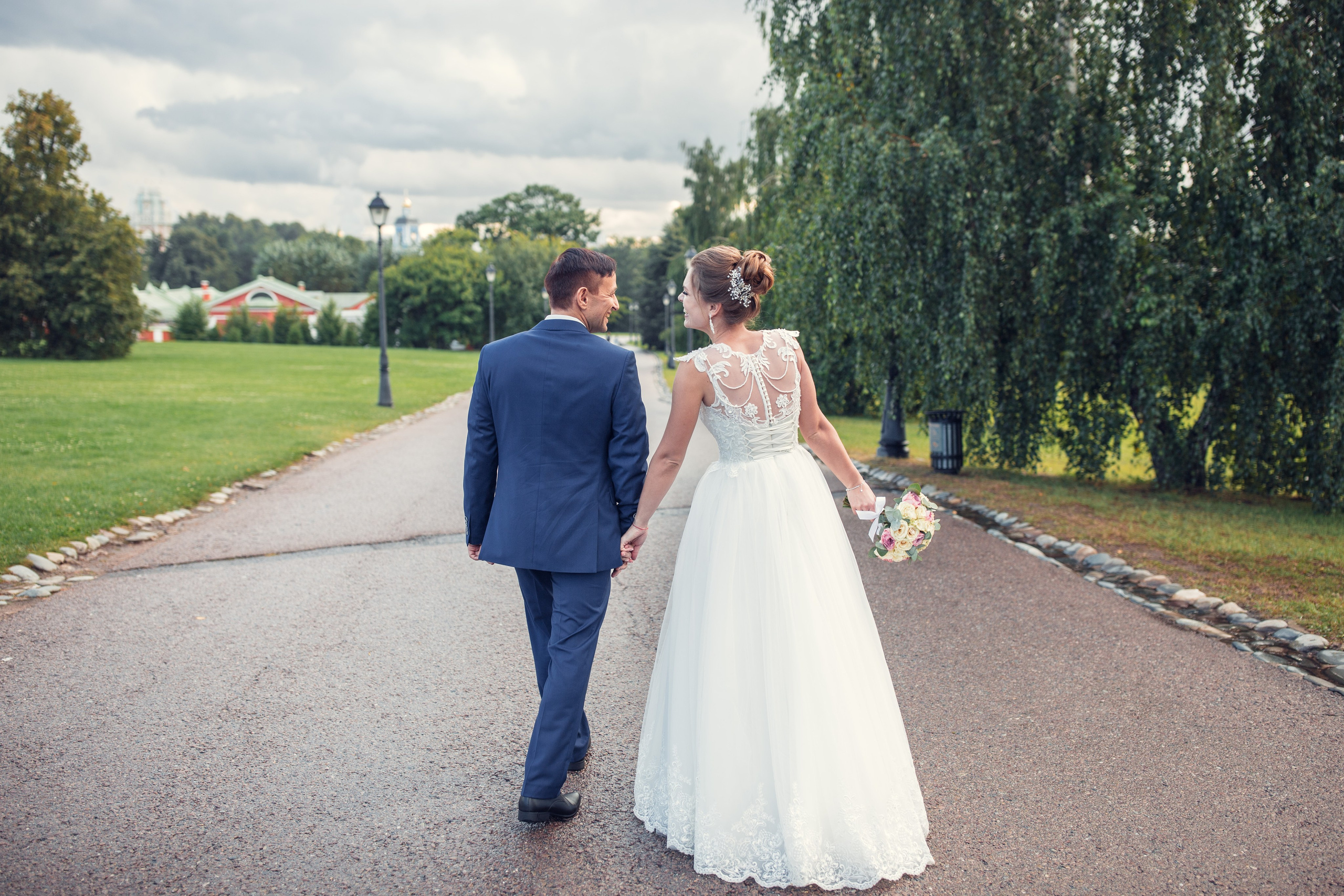 Свадебная прогулка в Царицино. Фотограф — Евгений Свистков