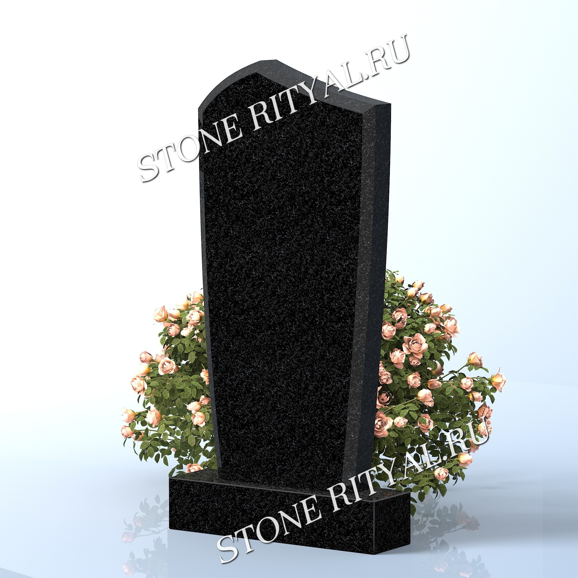 Вертикальные памятники прямые. Изготовление и установка памятников в Москве и МО