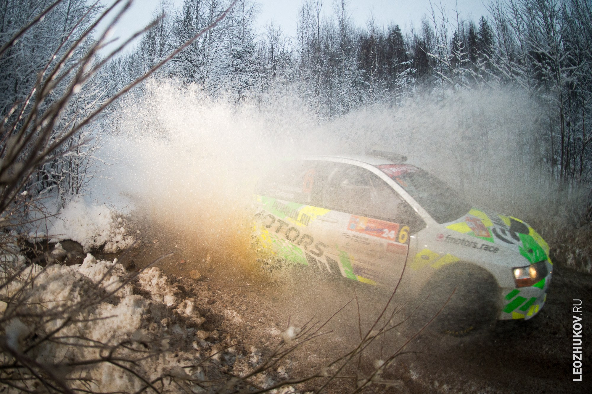 Rally Vyborg 2024. Sports photographer Leonid Zhukov