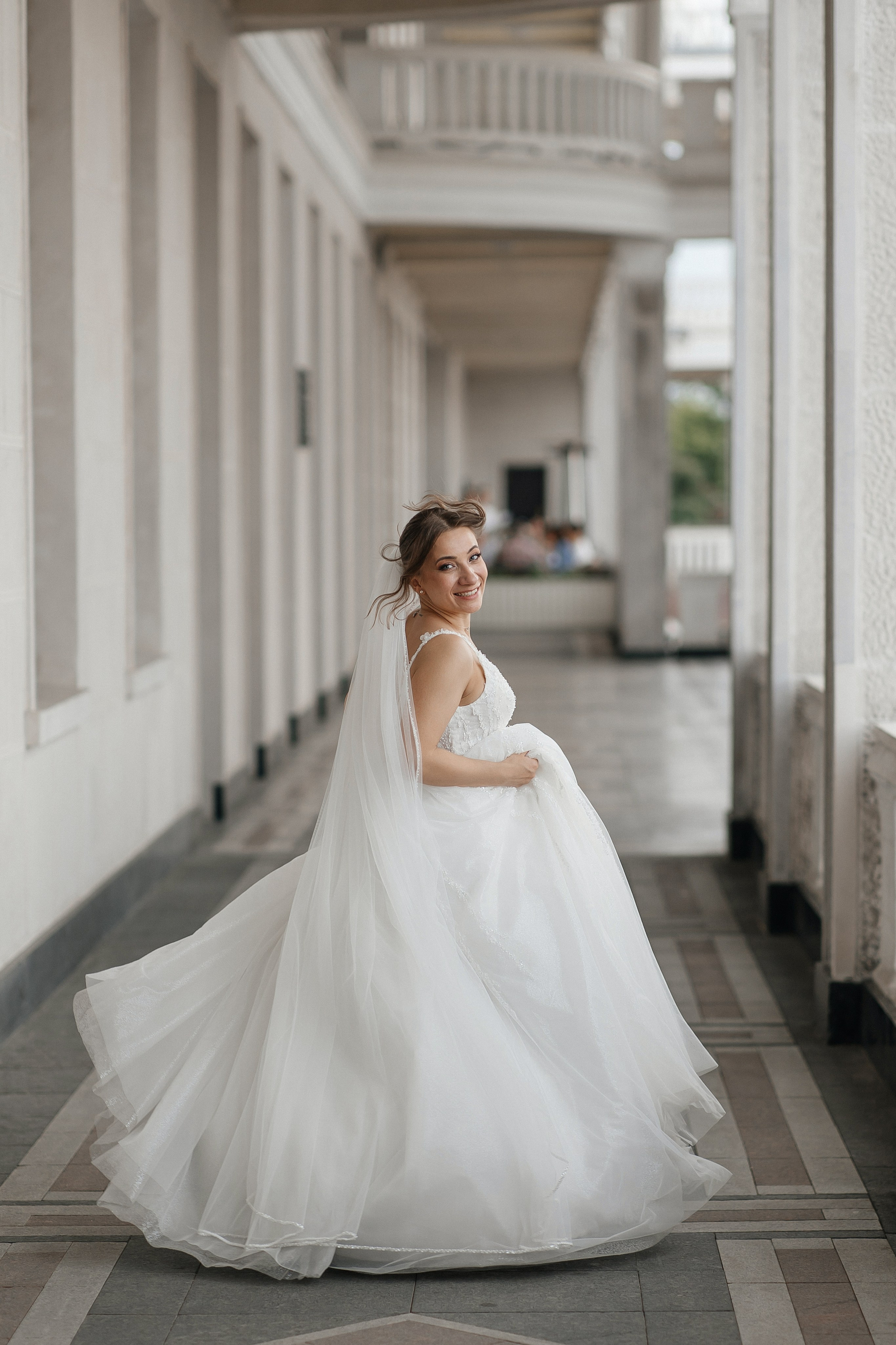 Свадебная прогулка на Северном речном вокзале