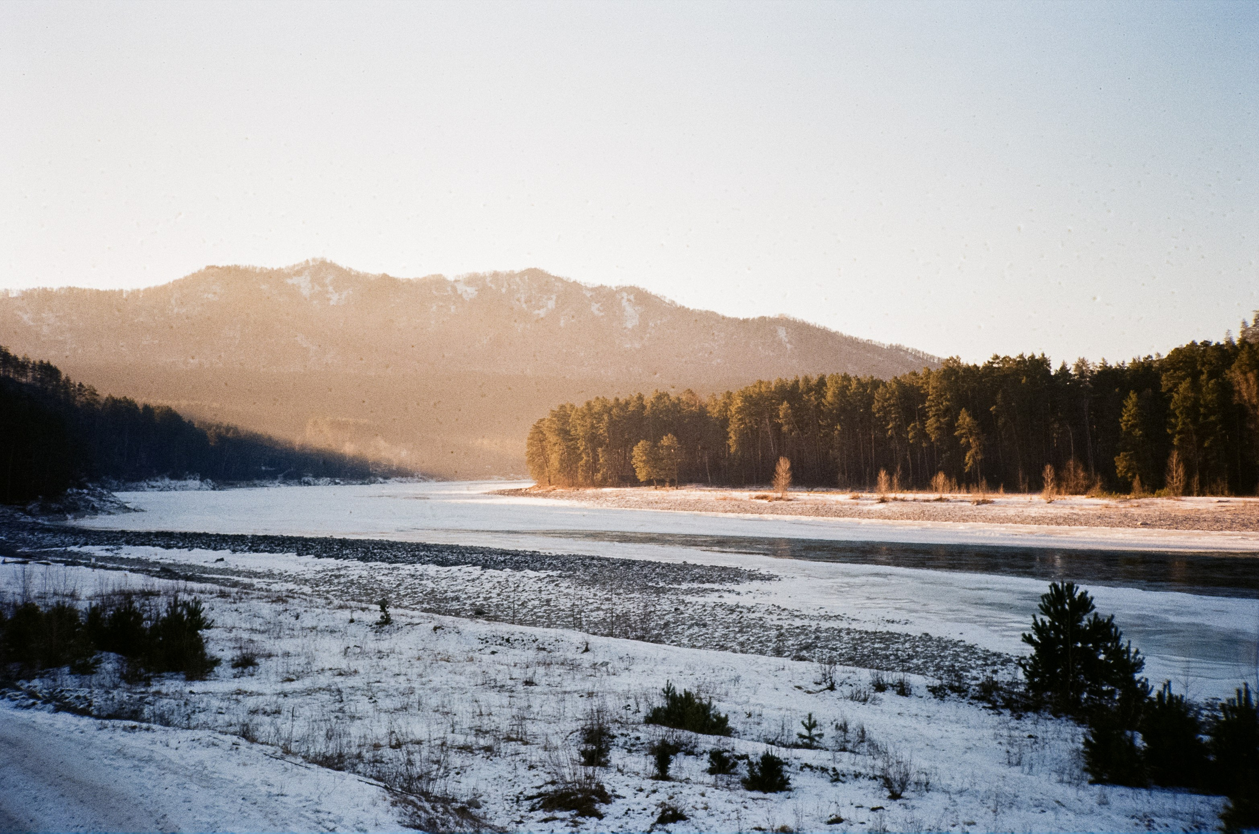База Берель, база Тихий берег, Бережок / 23 декабря 2023 года (-10℃)