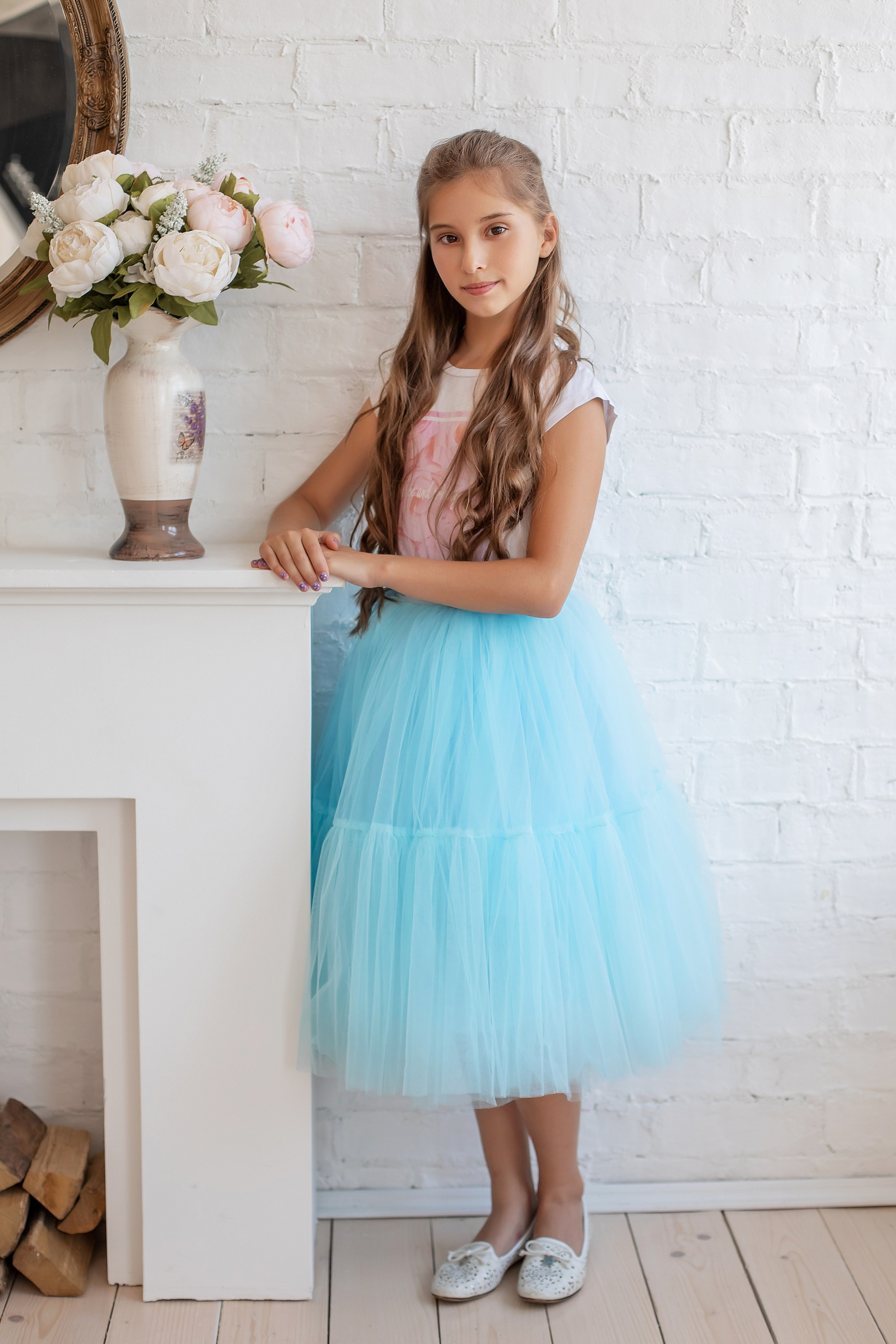 Реклама детских платьев и юбочек от Елены. Фотограф Самара, Санкт-Петербург Татьяна Гузева. Женские портреты. Контент