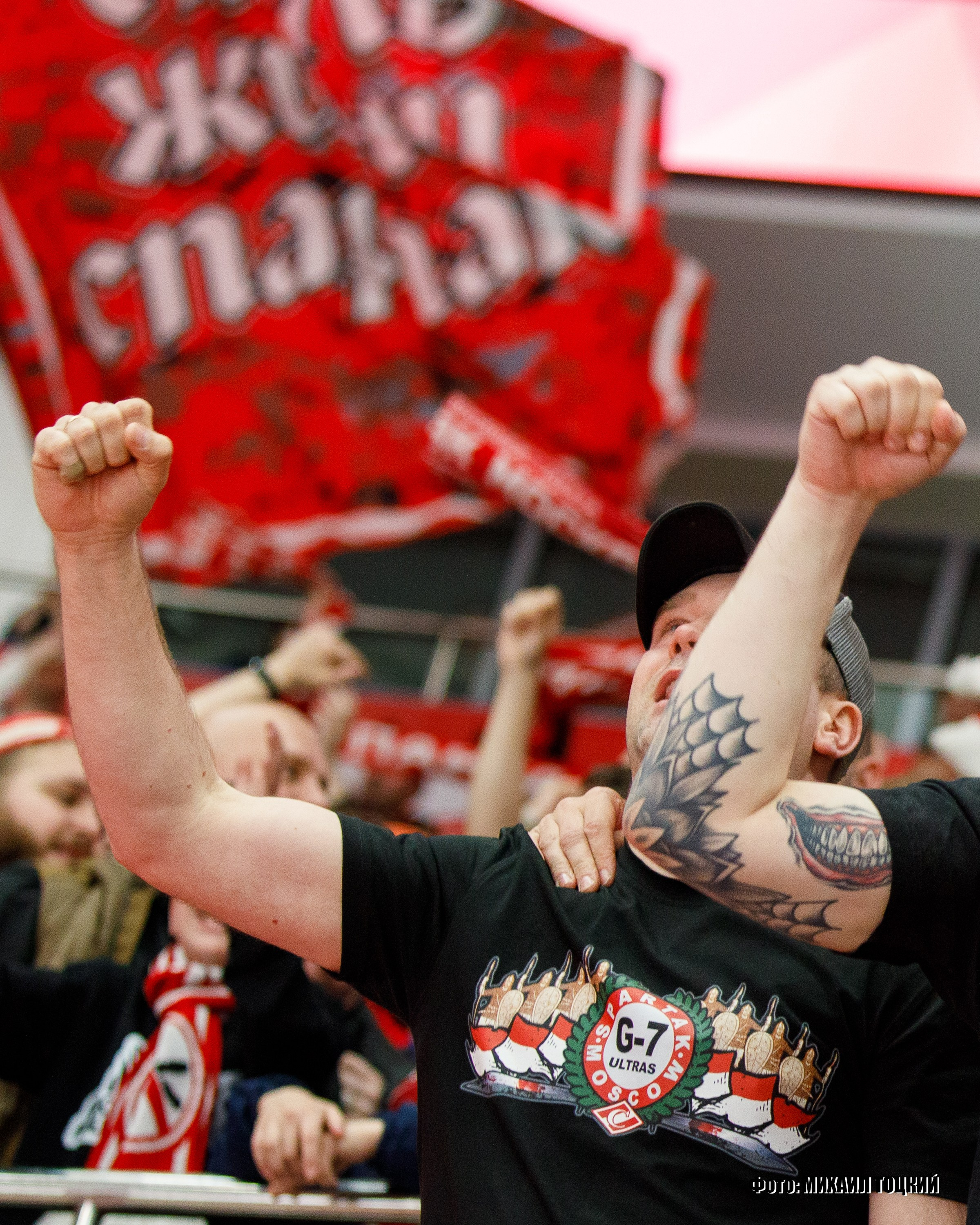 Фоторепортаж Финала Кубка Харламова. МХК Спартак (Москва) — СКА-1946 (Санкт-Петербург). Михаил Тоцкий портретный и репортажный фотограф в Москве