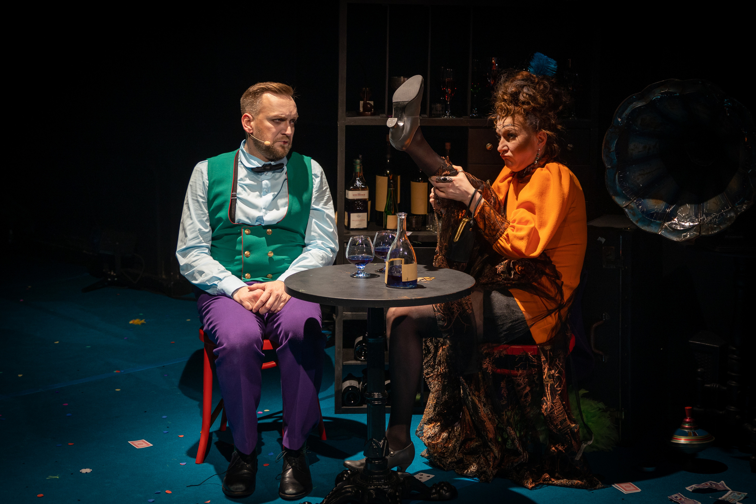 Театр Камбуровой: 24 часа из жизни женщины. Сайт фотографа Сергея Абрамова