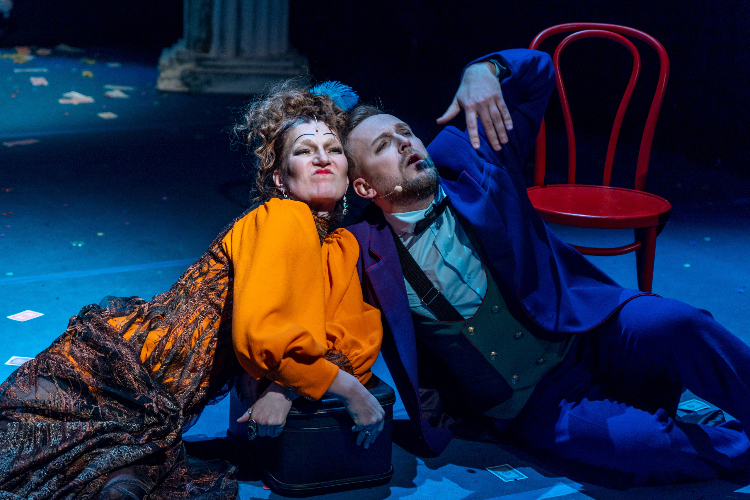 Театр Камбуровой: 24 часа из жизни женщины. Сайт фотографа Сергея Абрамова