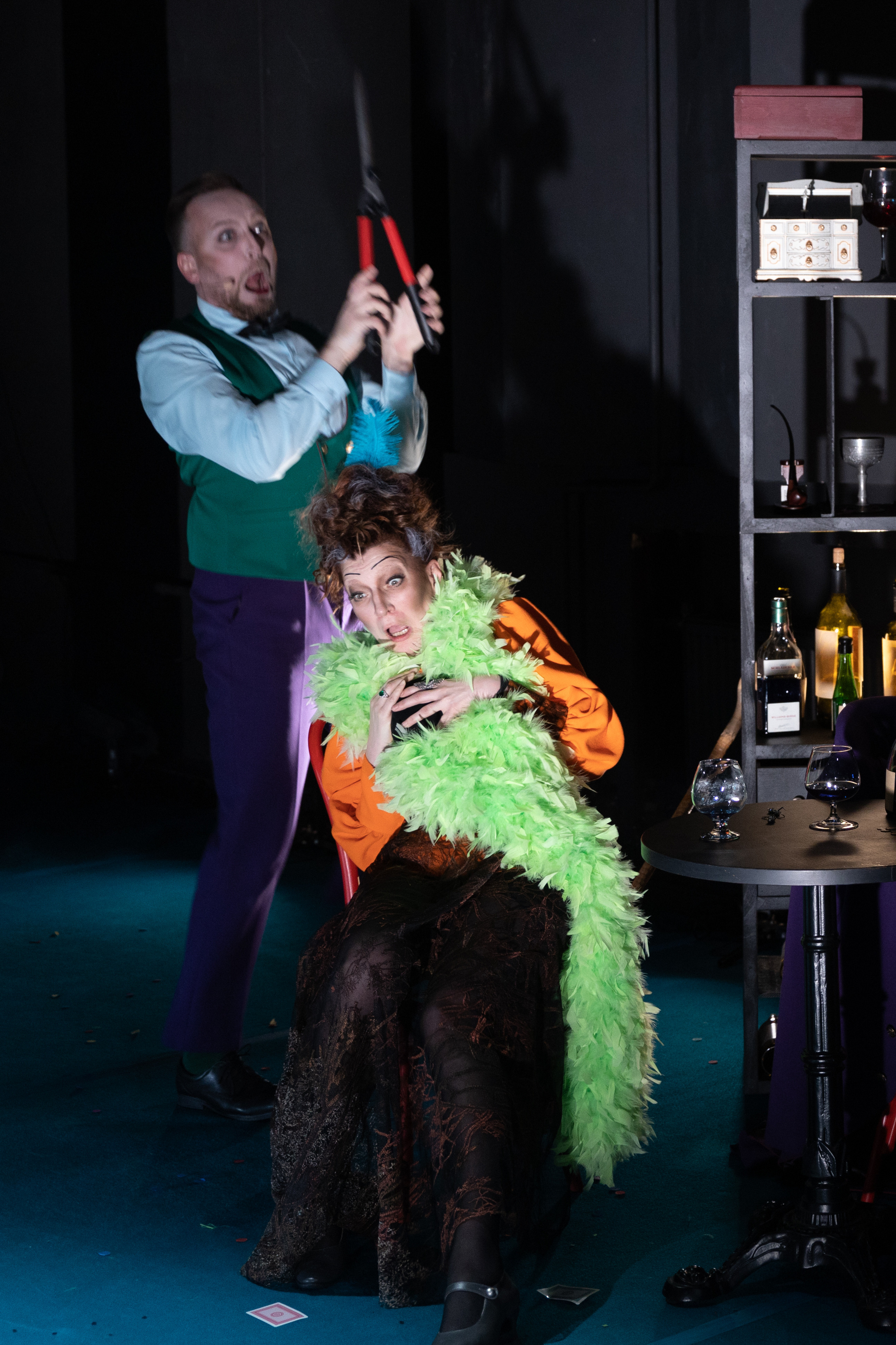 Театр Камбуровой: 24 часа из жизни женщины. Сайт фотографа Сергея Абрамова