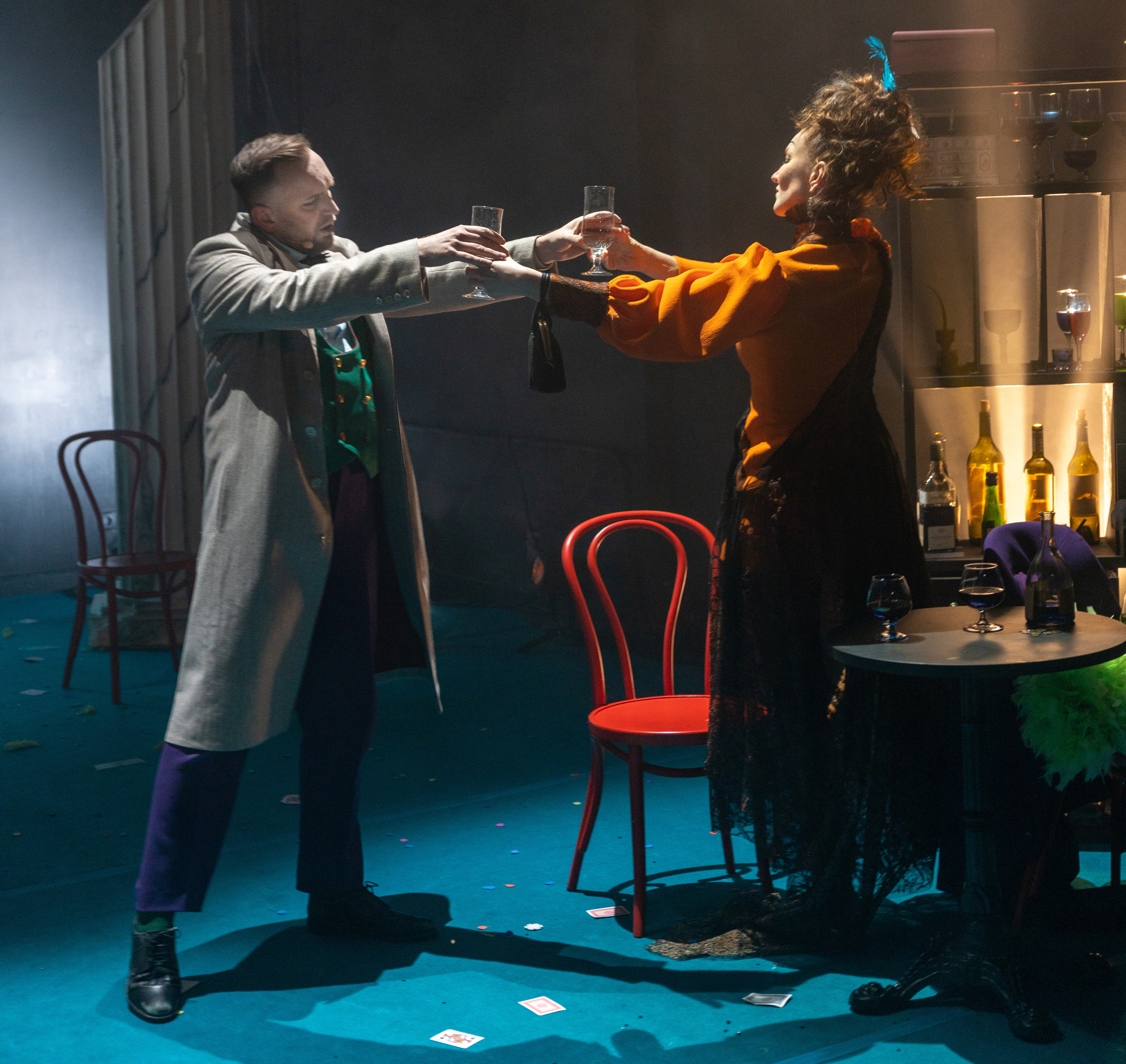 Театр Камбуровой: 24 часа из жизни женщины. Сайт фотографа Сергея Абрамова