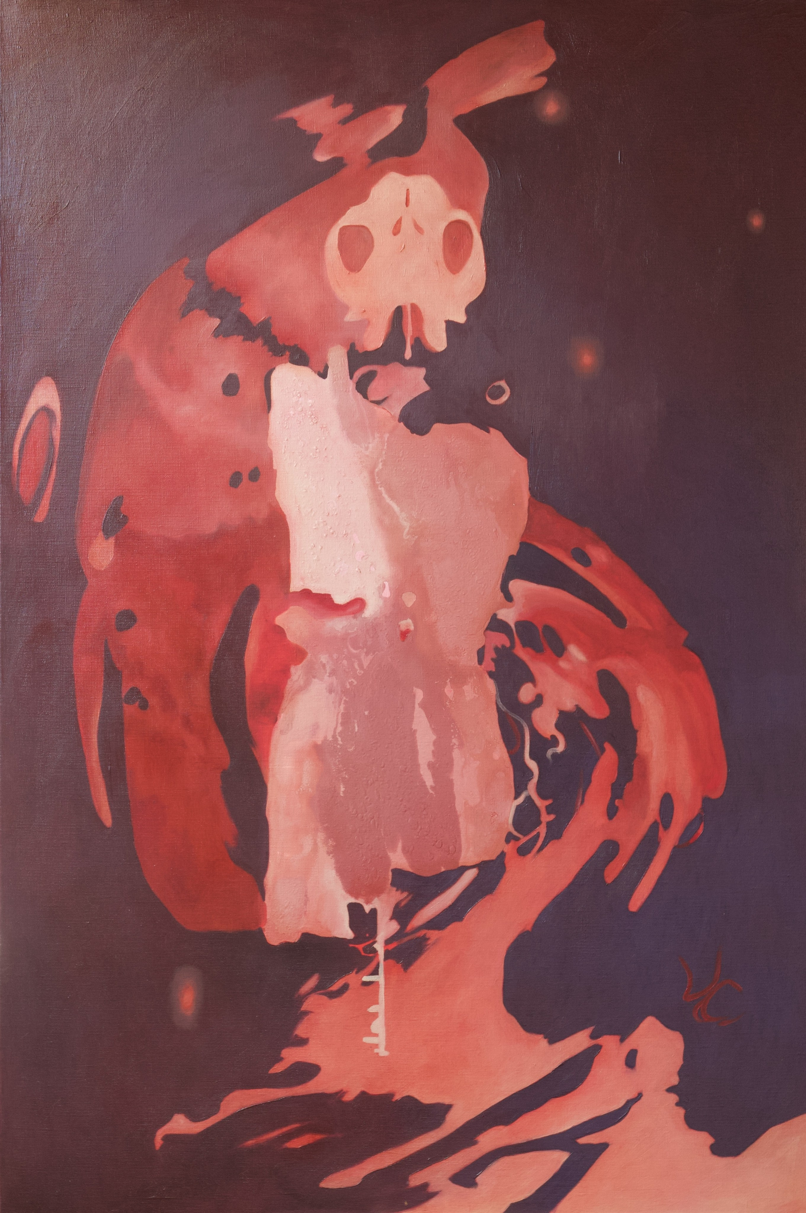 Космические тела. Художник Дина Лепченкова