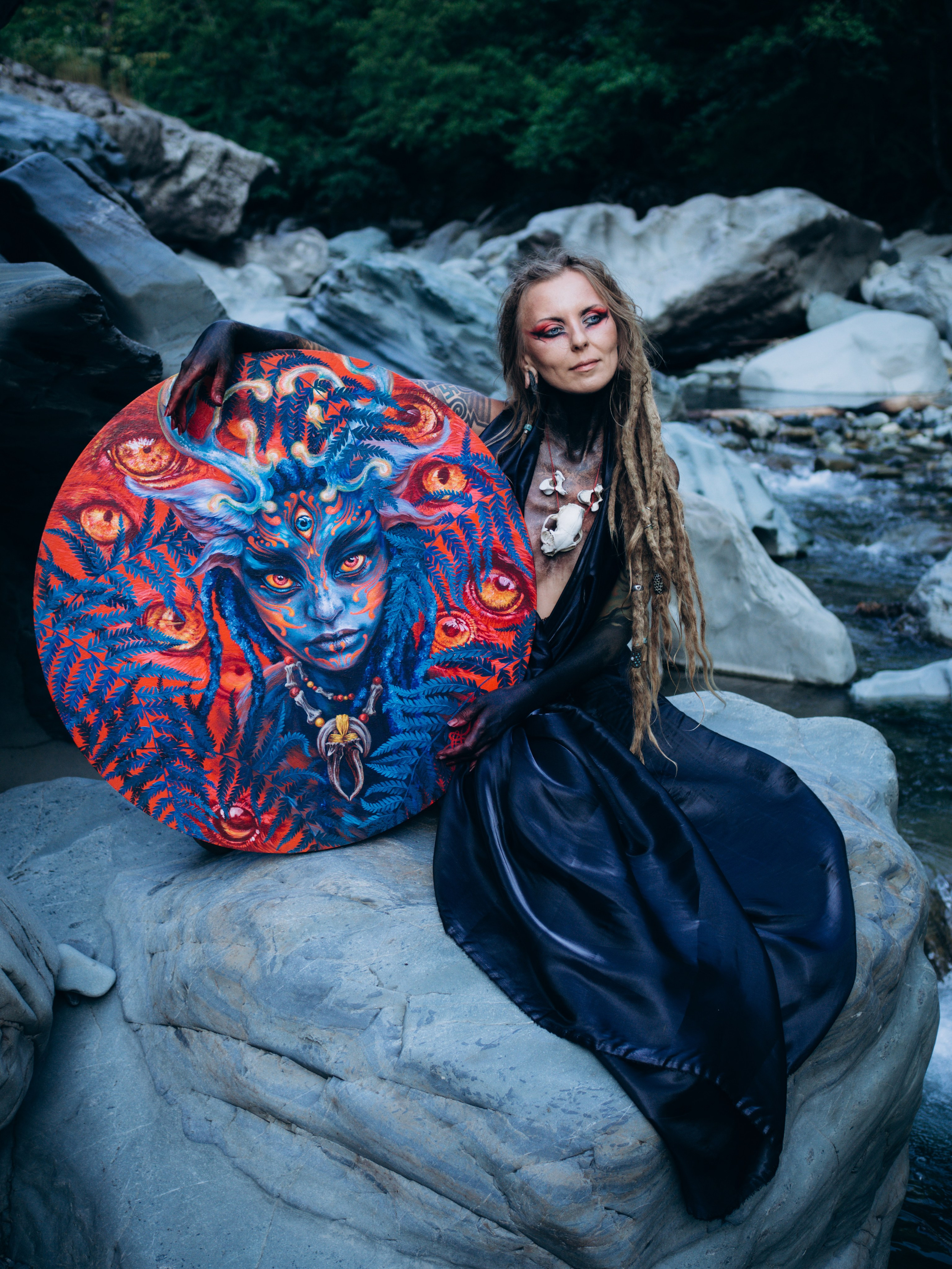 Индивидуальная фотосессия для художницы