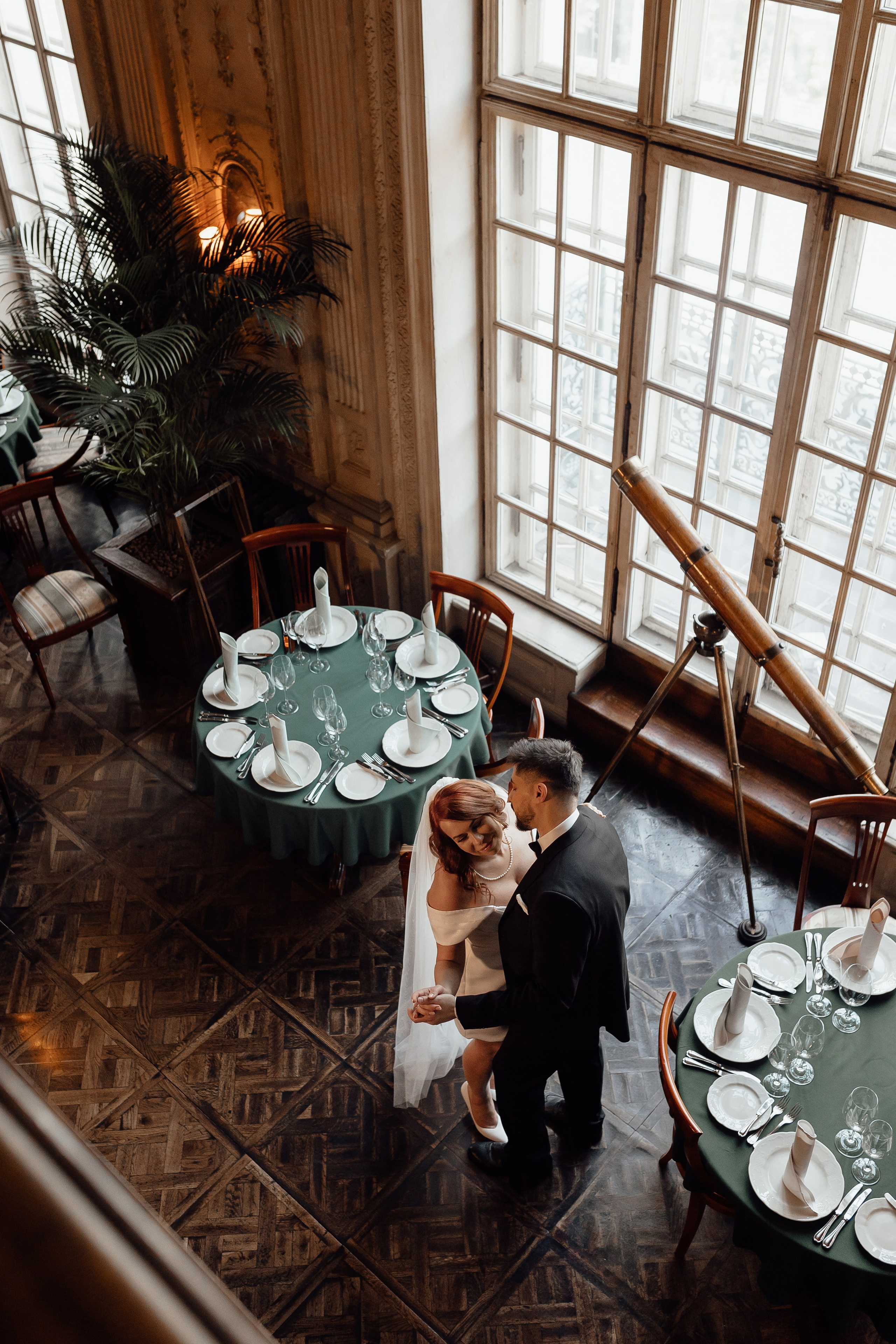 Камерная свадьба в ресторане «Кафе Пушкинъ»