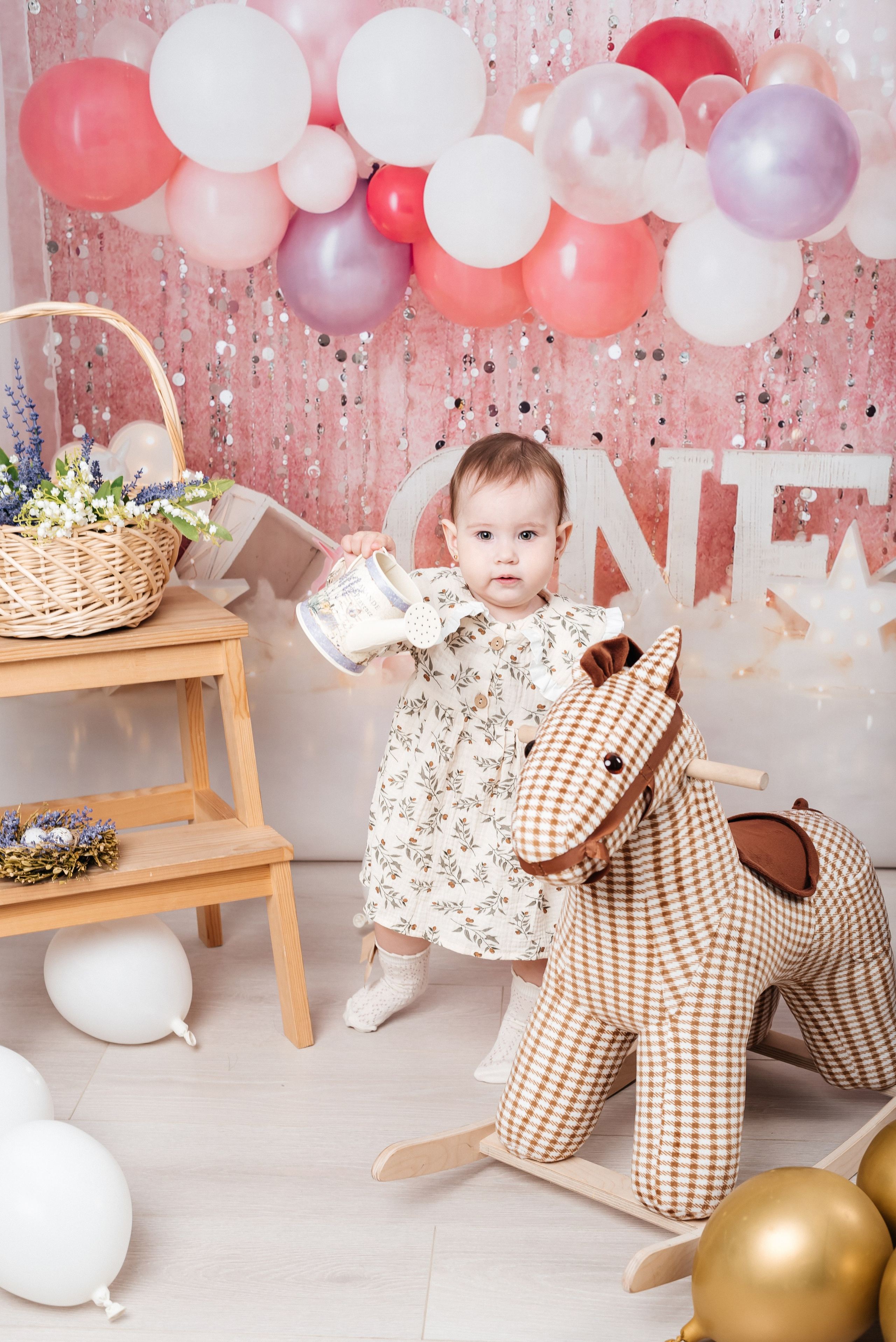 Розовые шарики. Фотограф Лилия Арсланова Уфа Стерлитамак. Свадебные и семейные фотосесссии