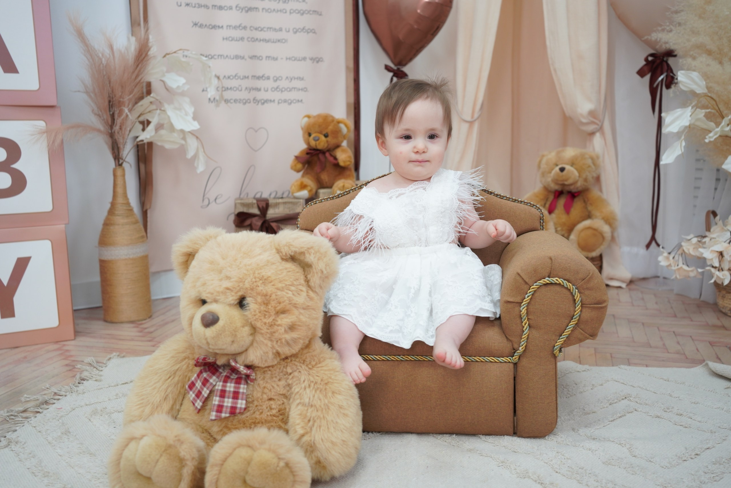 Фотоссесия на Годик для Девочки. Детская Фотостудия ГОДОВАСИКИ в Санкт-Петербурге фотосесия на годик
